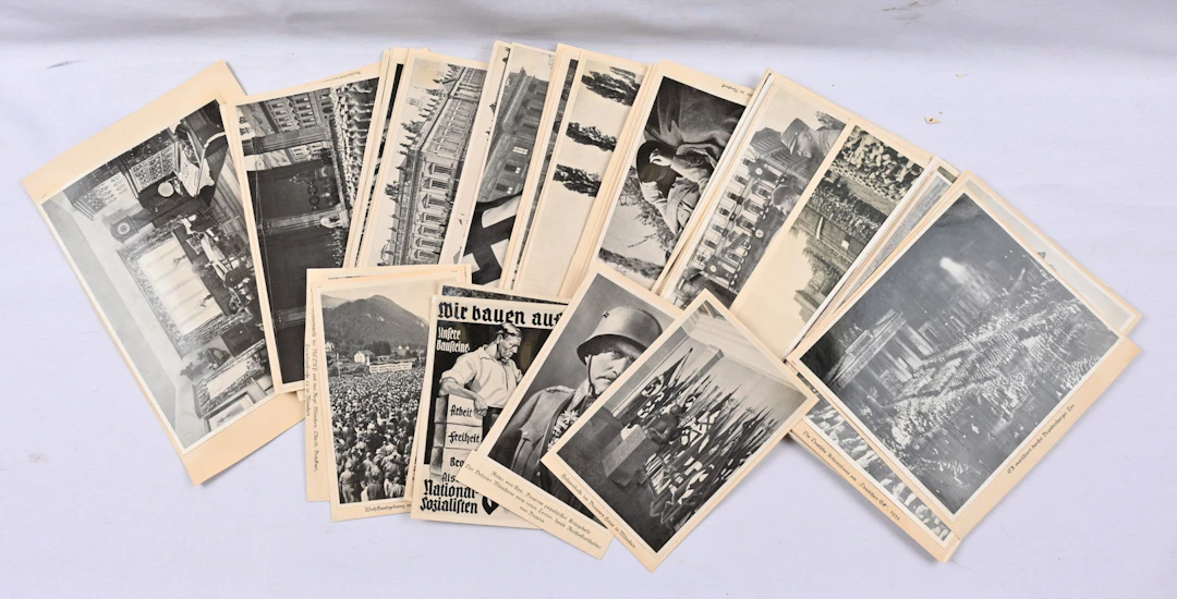 German WWII era collectible photos over 100 pieces.