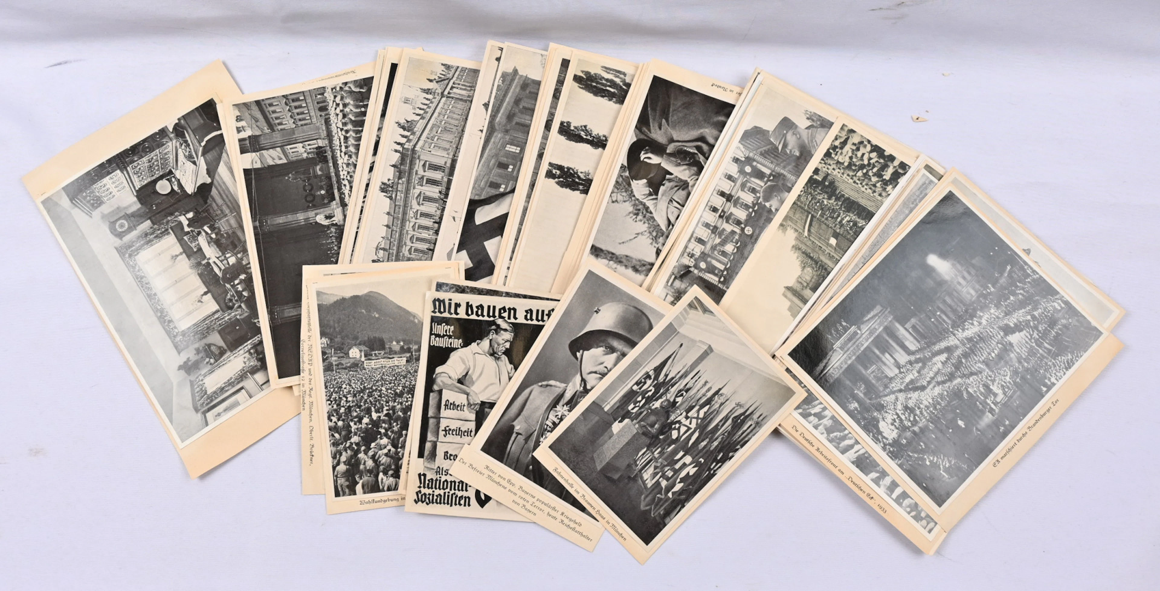 German WWII era collectible photos over 100 pieces.