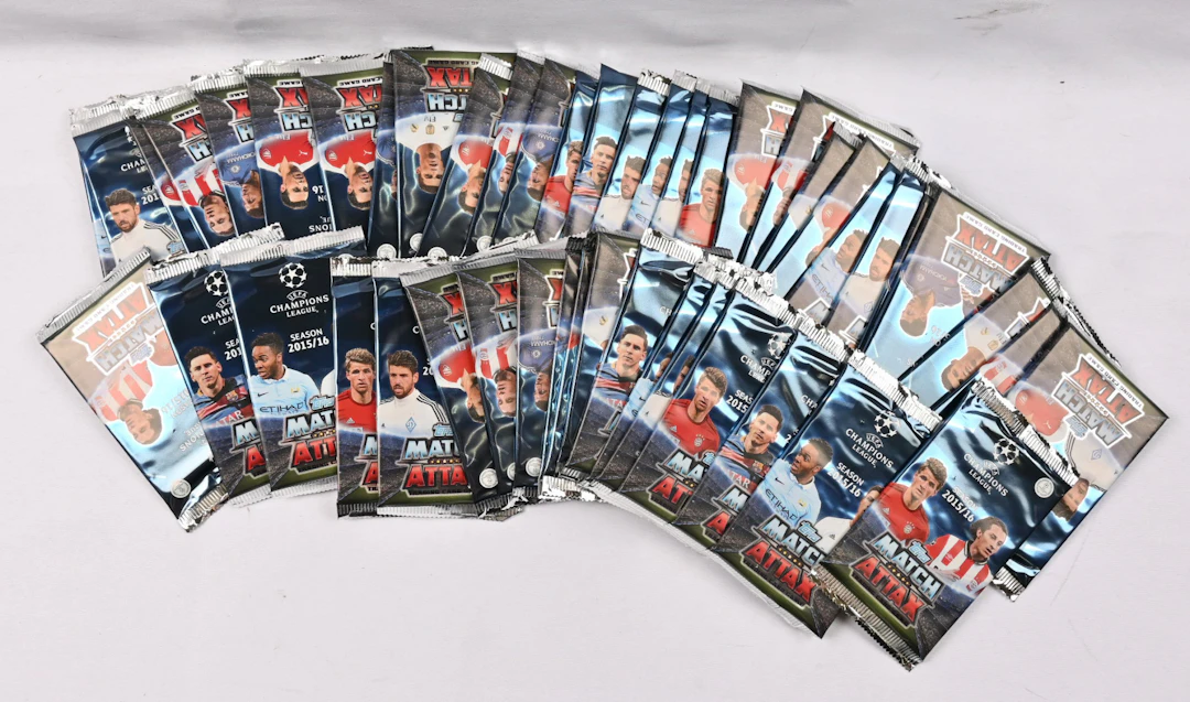 2015-16 Topps Match Attax Champions League 50 packs