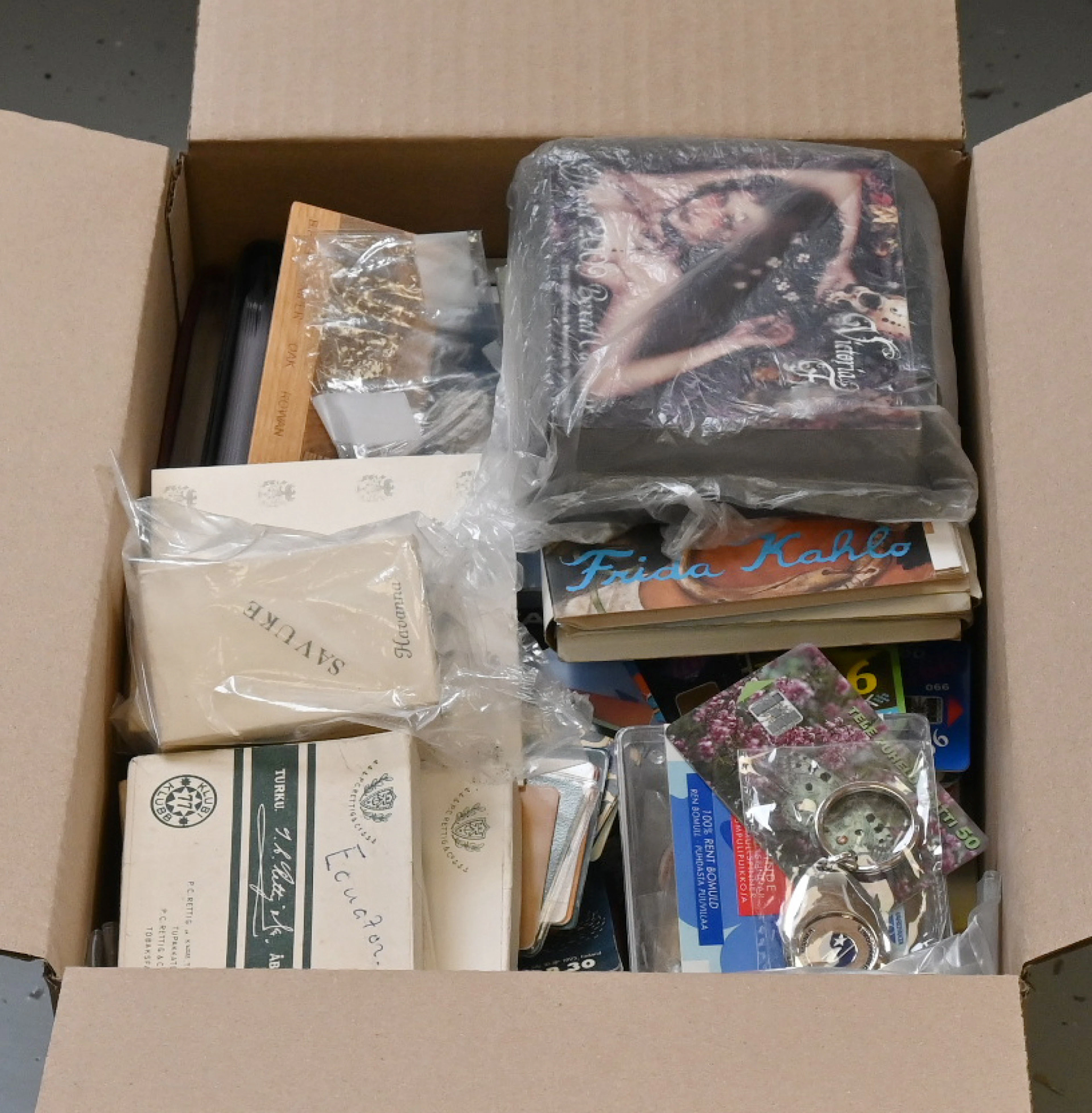 Telephone cards, collectible cards and all sorts of other collectibles