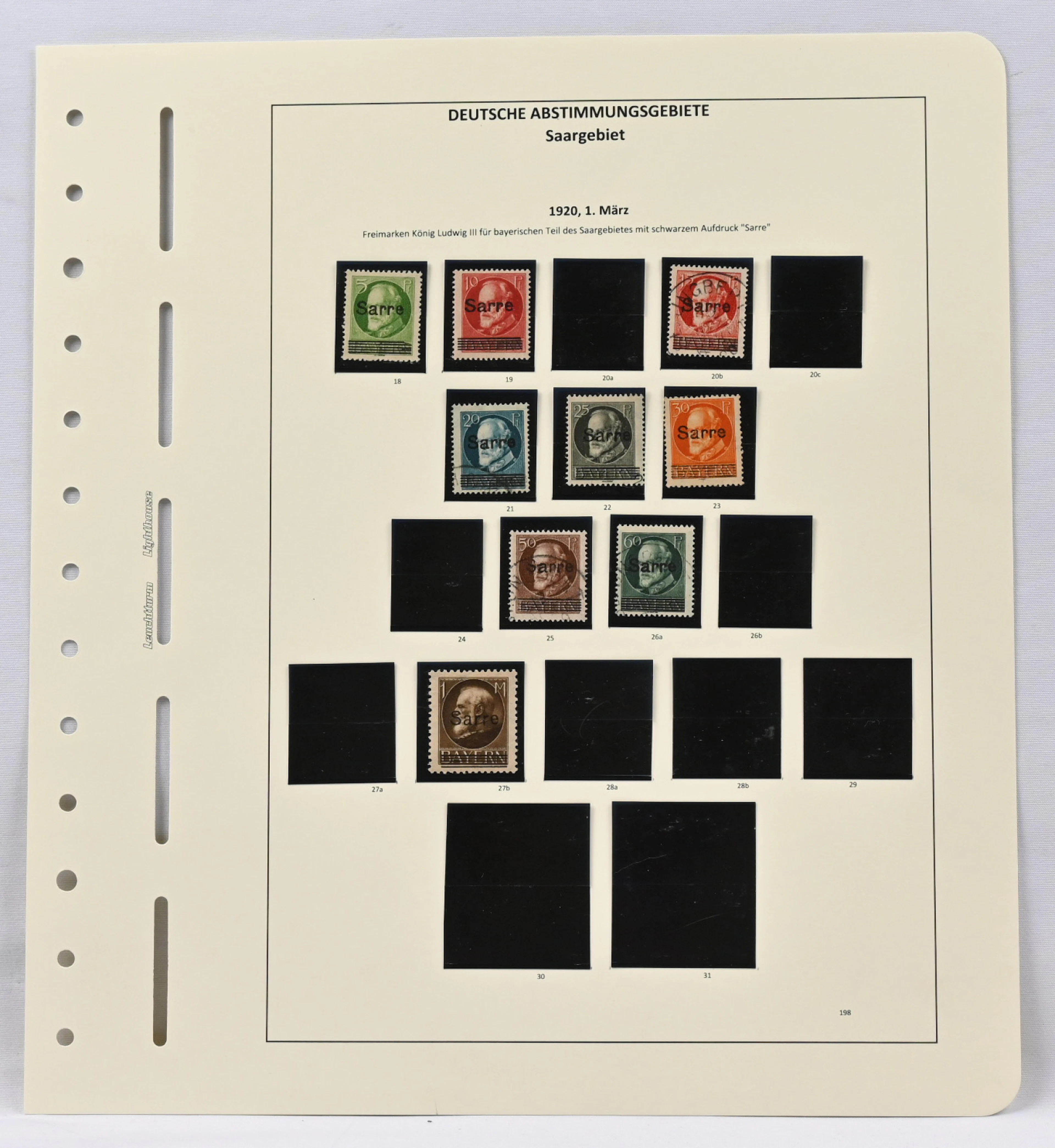 1920 - 1959 collection on pages and on stockpages. Ca. 300 stamps