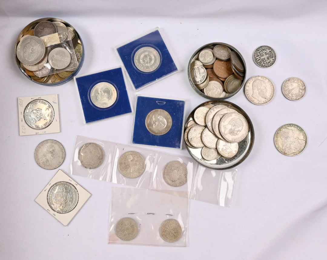 Worldwide selection of coins starting from Roman era coins approximately