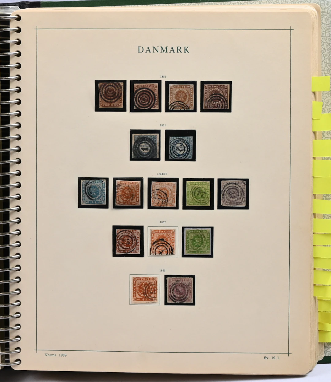 1851 - 1980 excellent **/*/o collection in an album. Very complete