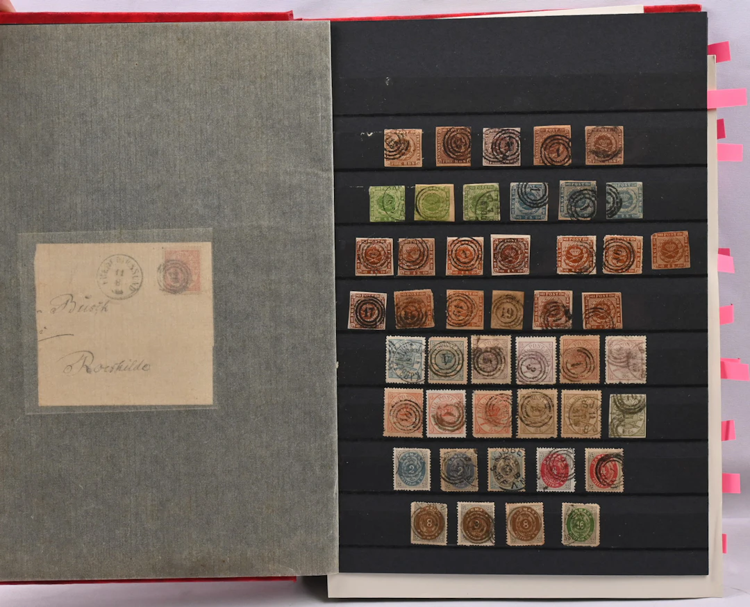 From 1851 onwards extremely interesting selection in a stockbook.