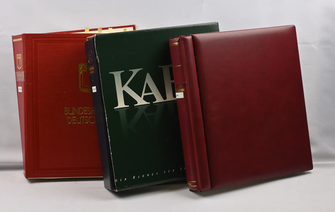 1949 - 2025 collection in three albums. Old part mainly used, very