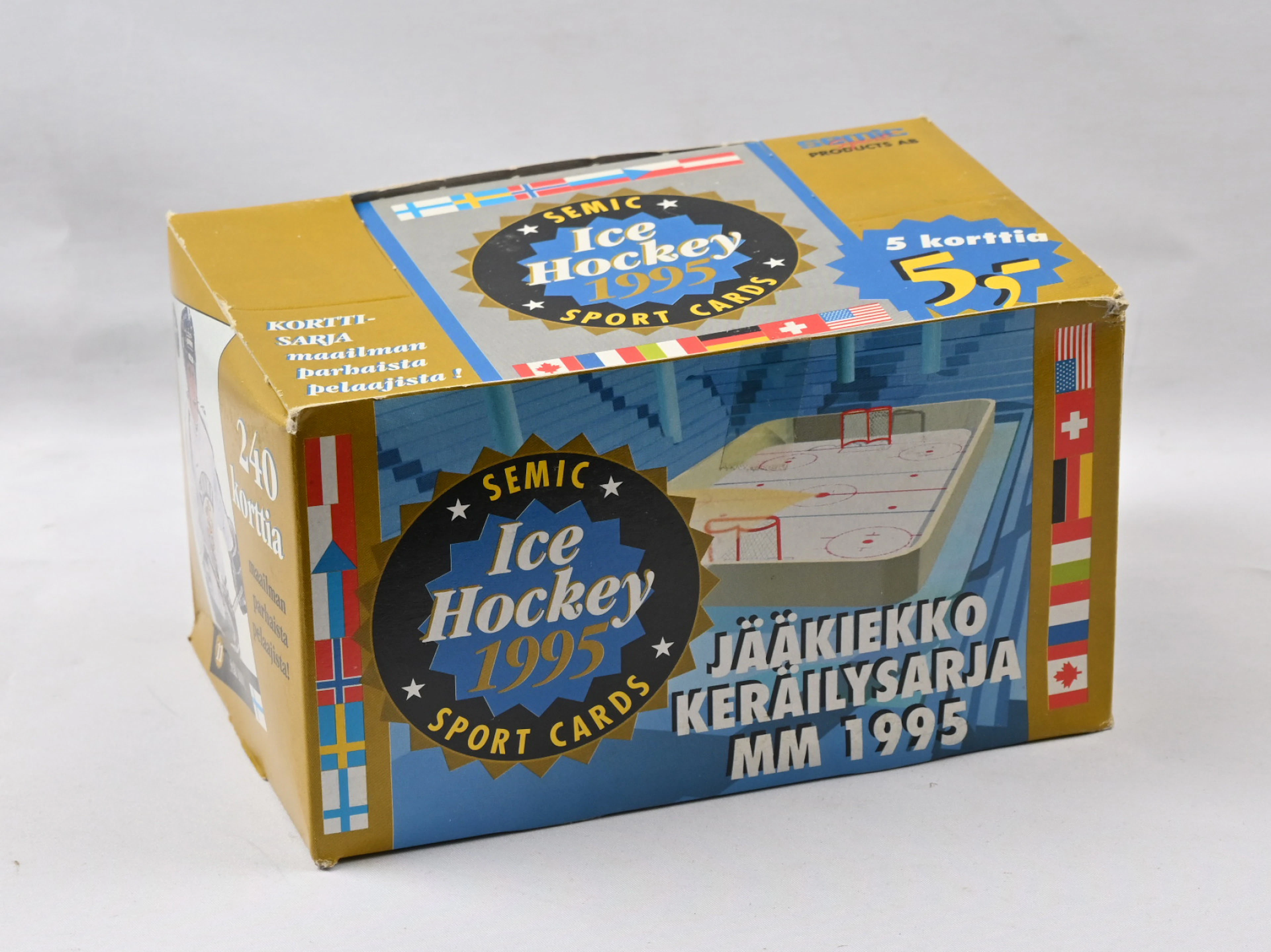 1995 Semic box, 100 packs in a box.