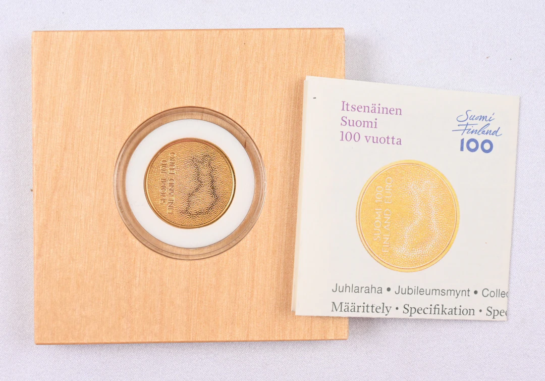 2017 100€ Independent Finland 100 years, gold