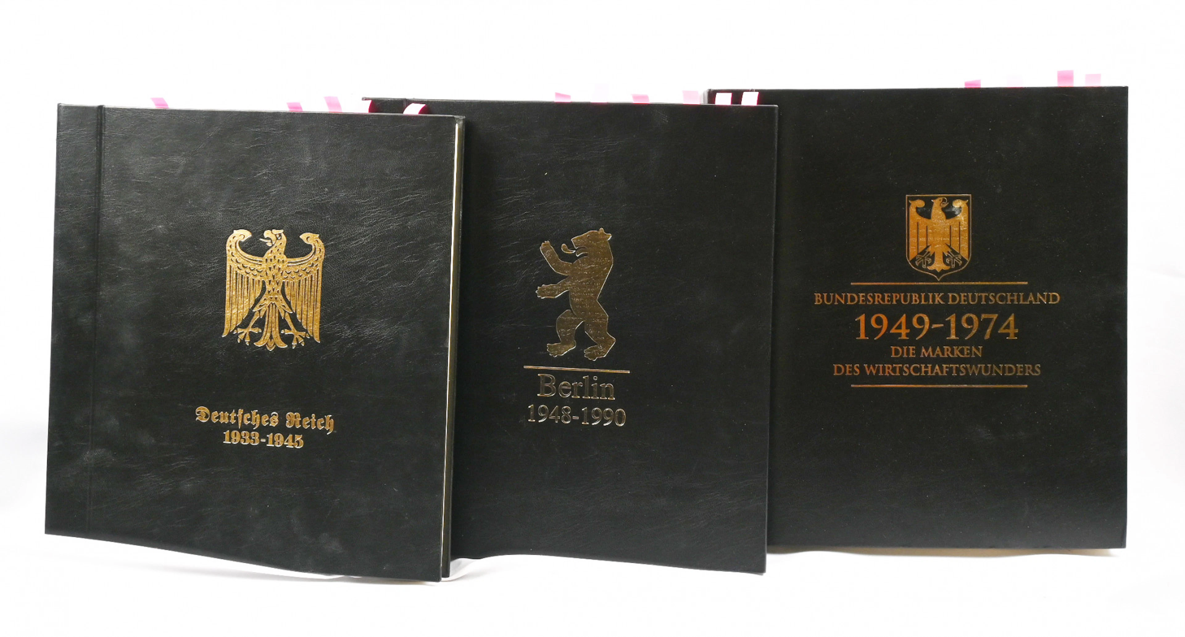 Reich 1933 - 1945, Berlin 1948 - 1990 and West Germany 1949 - 1974