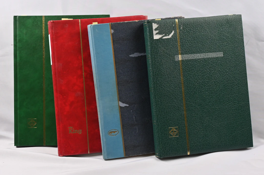 1882 onwards an old stock selection of material in four albums, mostly