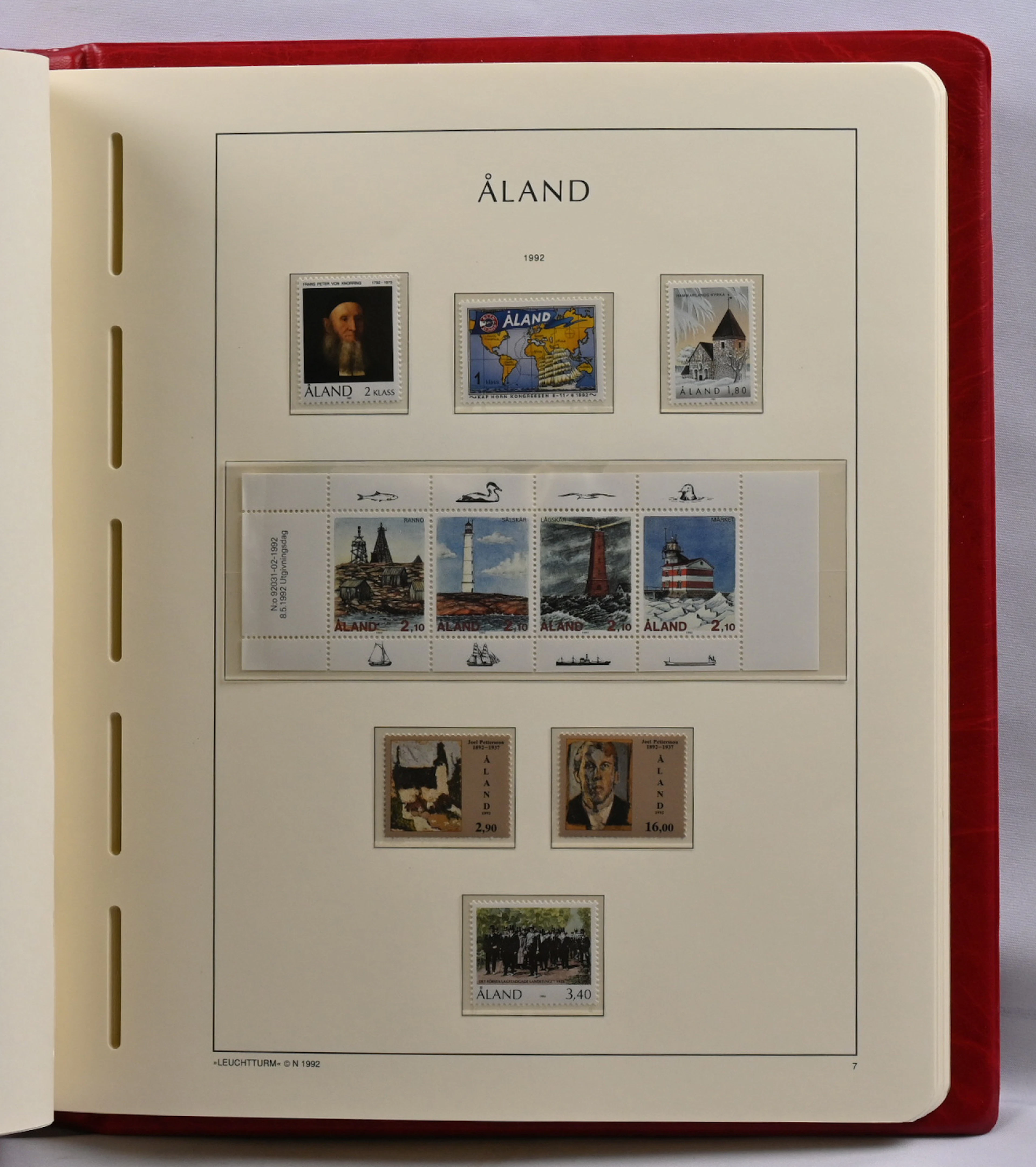 1984 - 2008 MNH ** collection in Leuchtturm album with mounts + slipcase