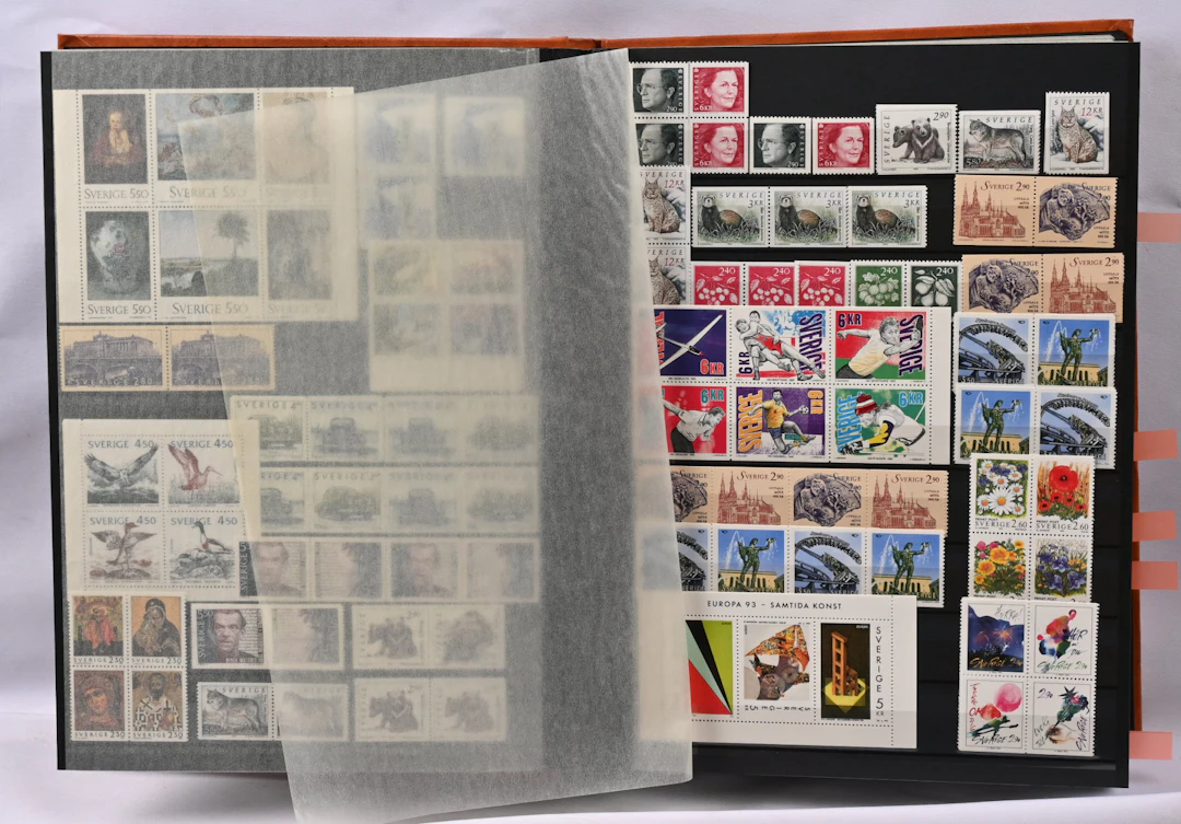 Nordic countries (Sweden, Norway, Faroe Islands) fine stock of mainly
