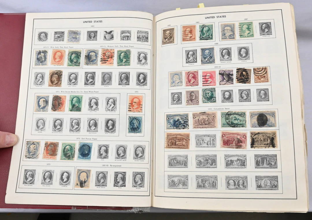 Aden - Zanzibar, large worldwide collection in large sized Citation