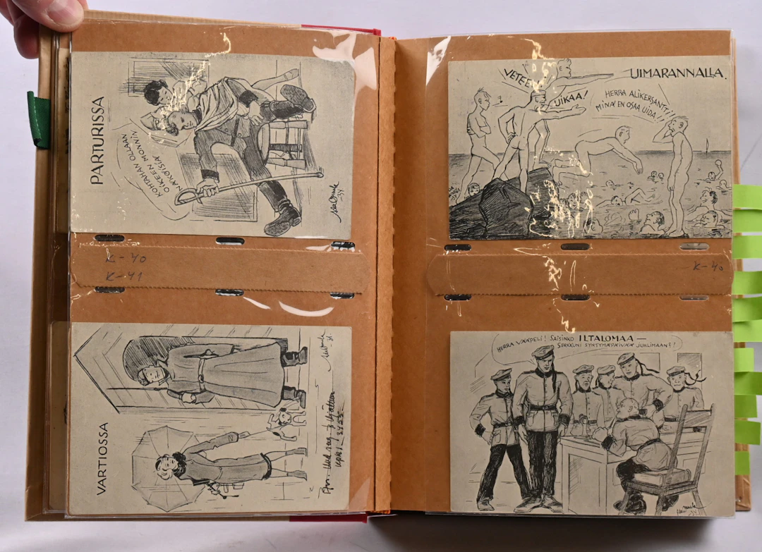 Fine selection of field post postcards over 130 pieces (different?)