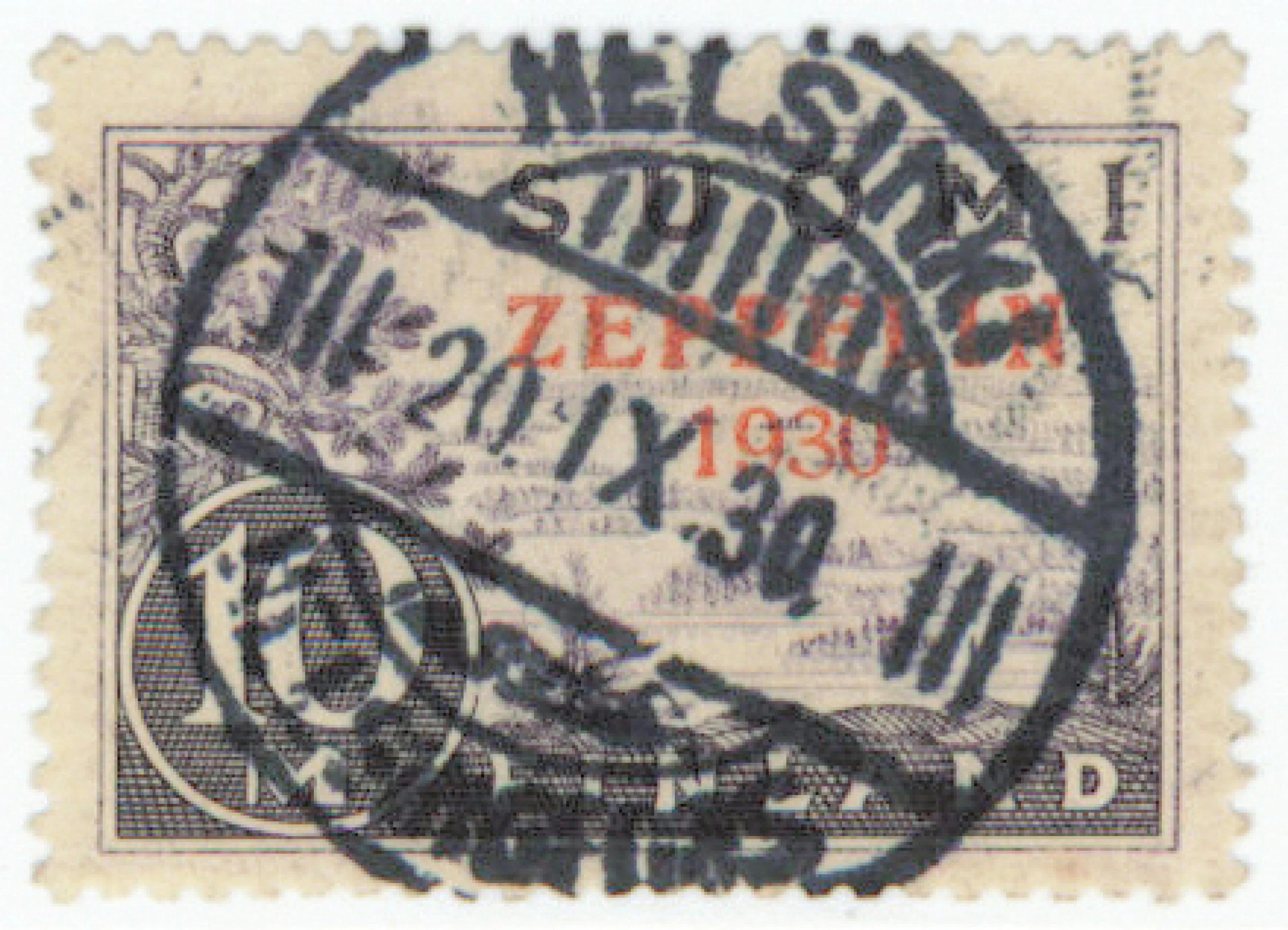 Zeppelin very fine used Helsinki 1930