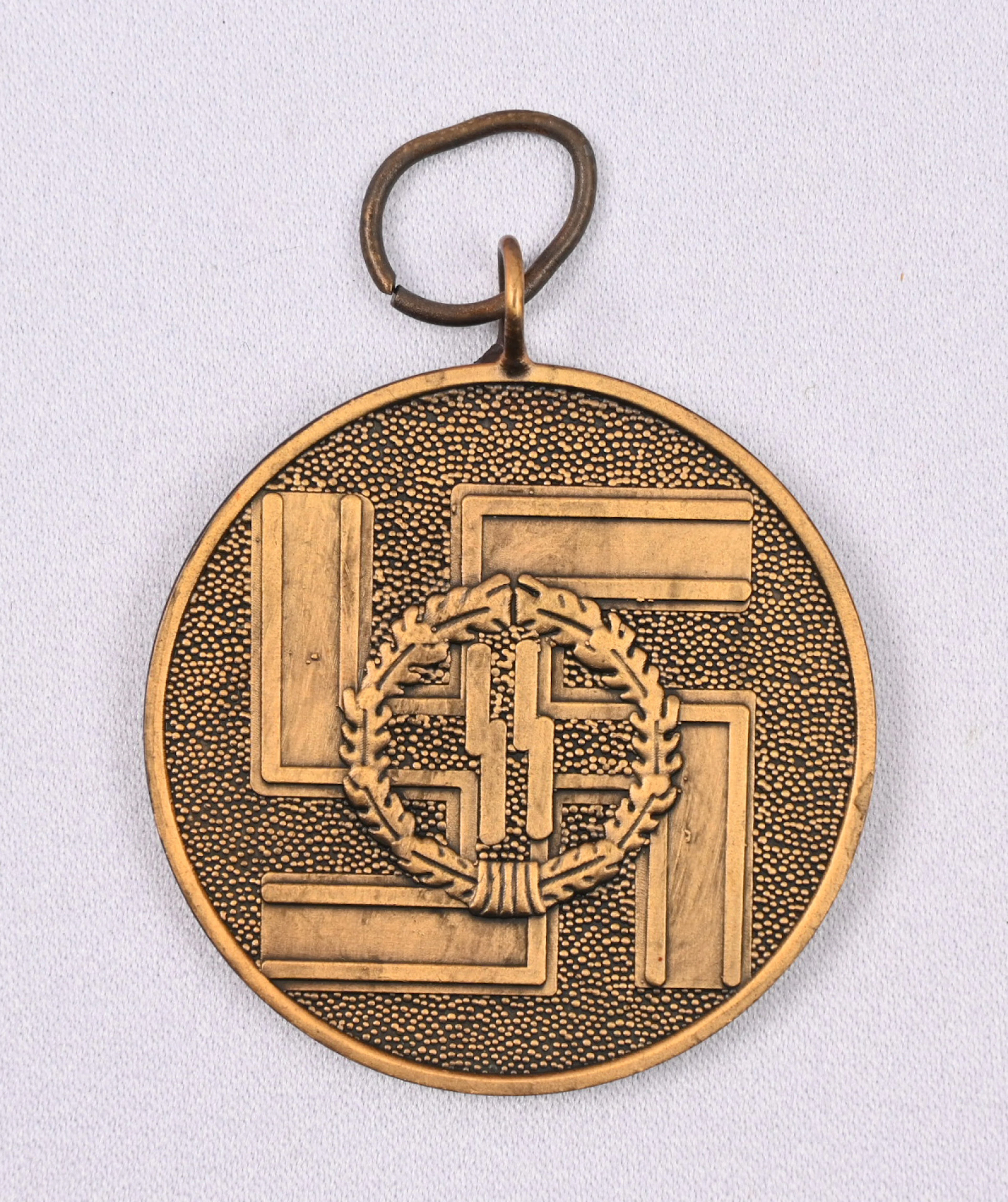 Germany, SS Long Service Medal for 8 years service, 3rd class. Bronze.