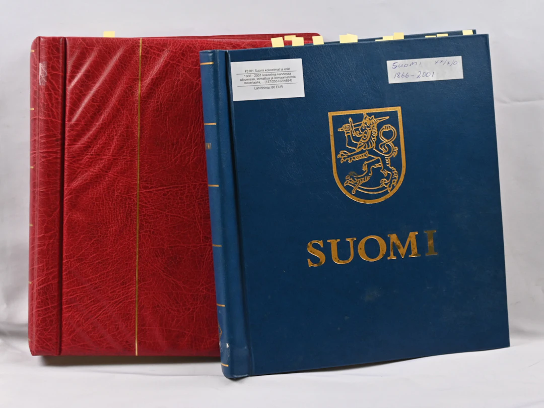 1866 - 2001 collection in two albums, used and mint material, newer