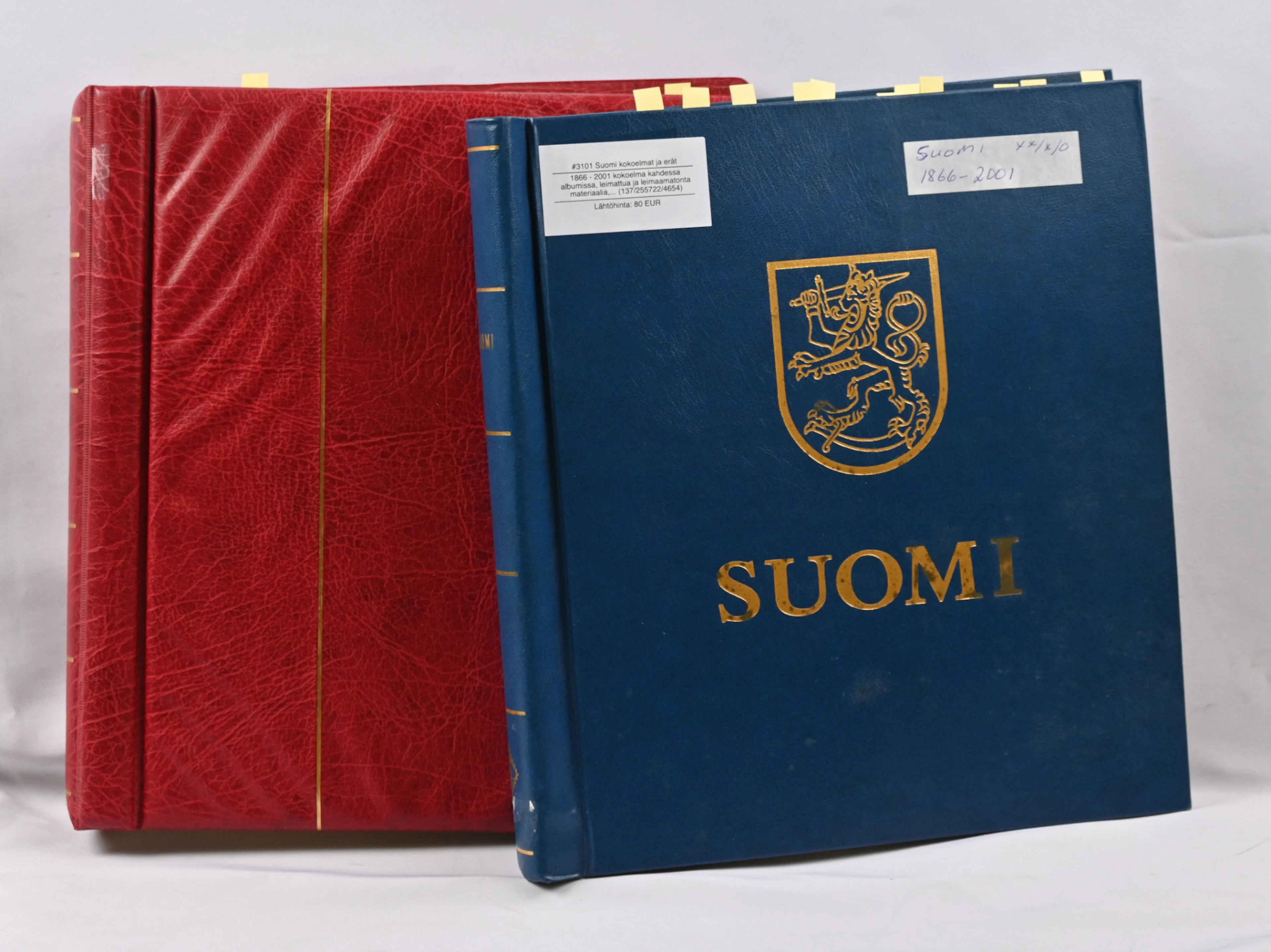 1866 - 2001 collection in two albums, used and mint material, newer