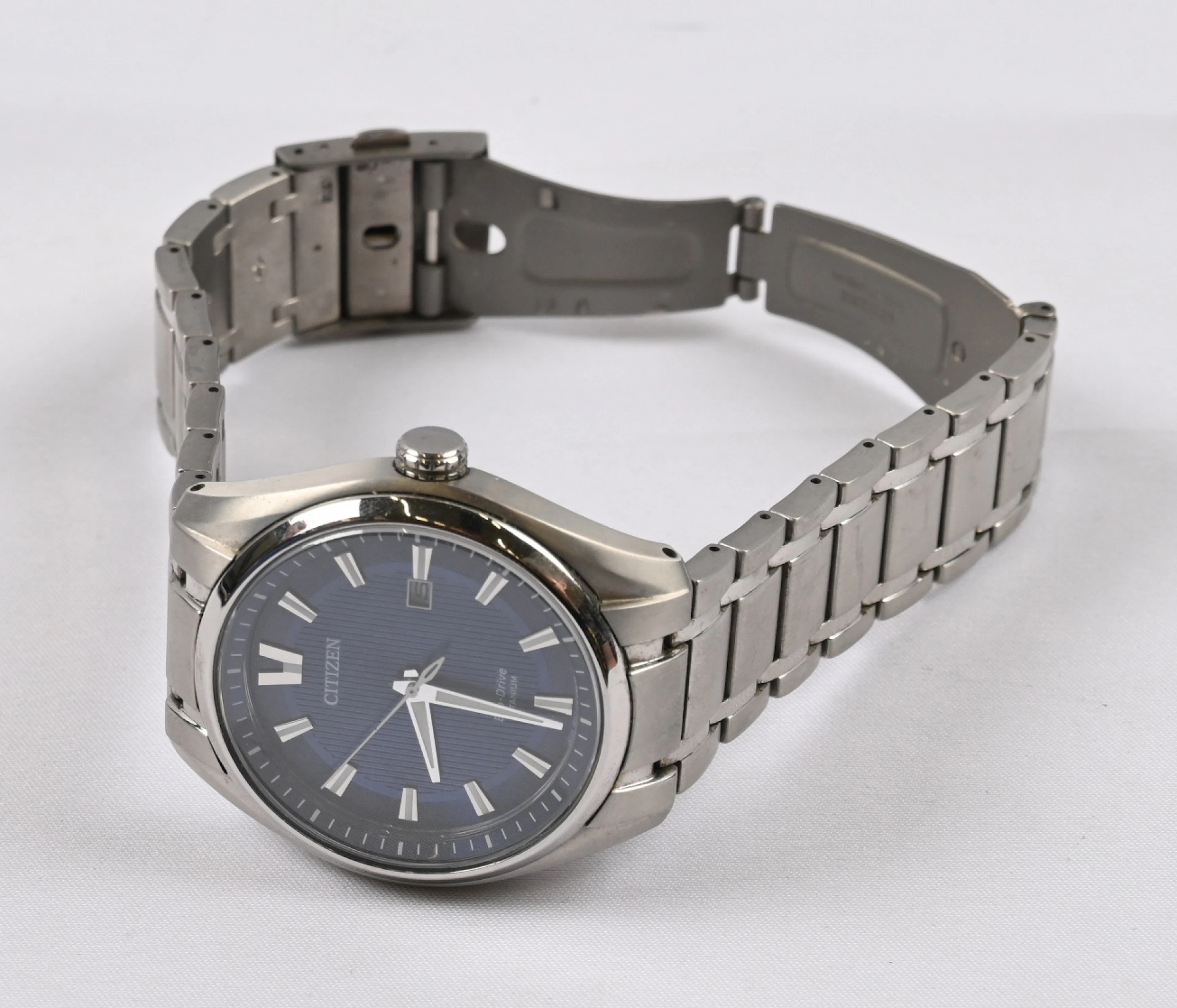 Citizen Eco-Drive Super Titanium wristwatch, in working condition