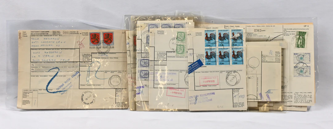 From 1905 onwards versatile selection of postal items. Plenty of single