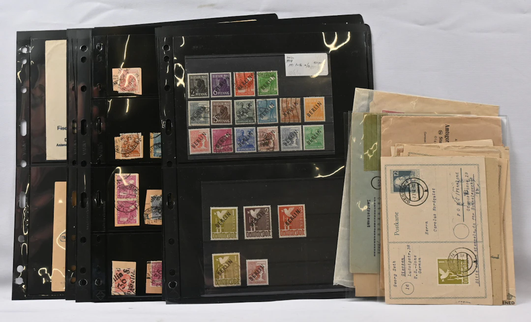 1946 - 1949 Joint Allied Zone, Bizone and Berlin (West), small selection