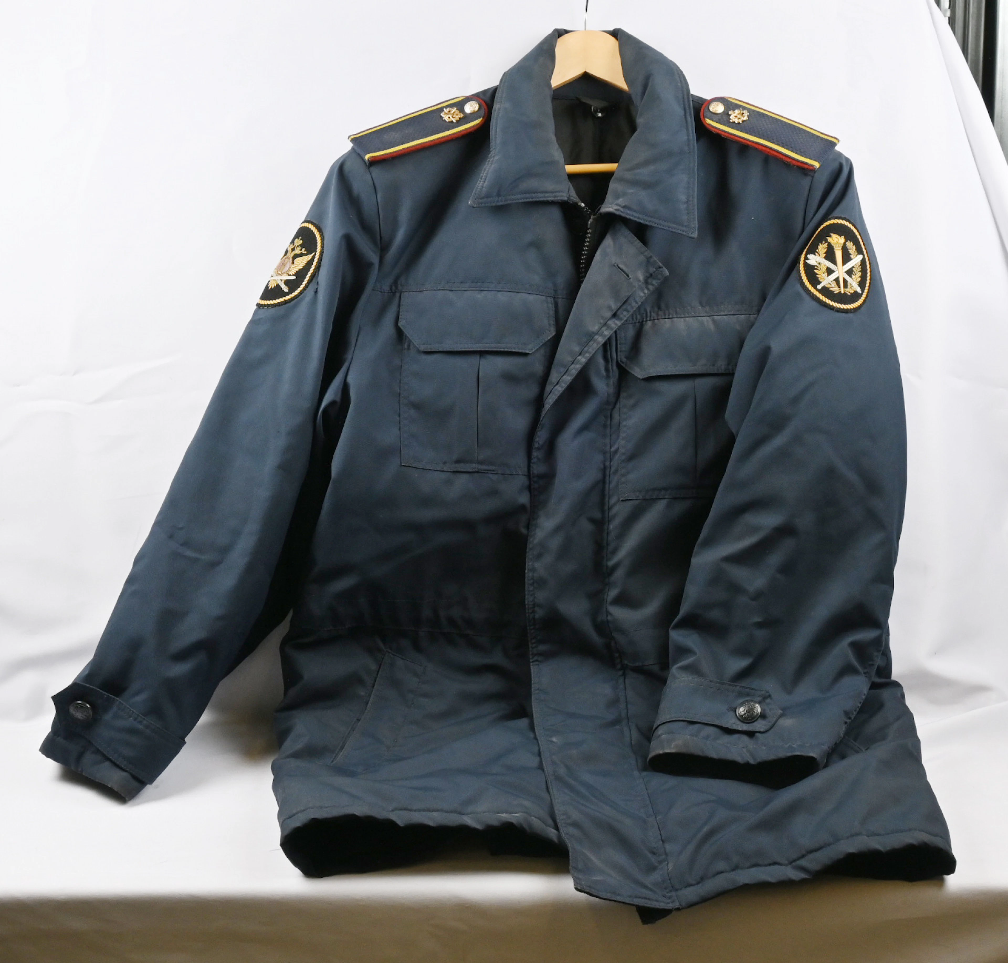 Russian overcoat with Lieutenant Colonel shoulder boards as well as