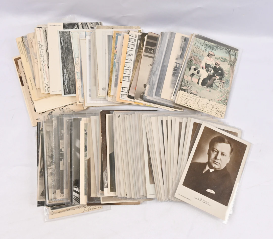 Finnish postcards versatile selection. Over 30 different cards depicting