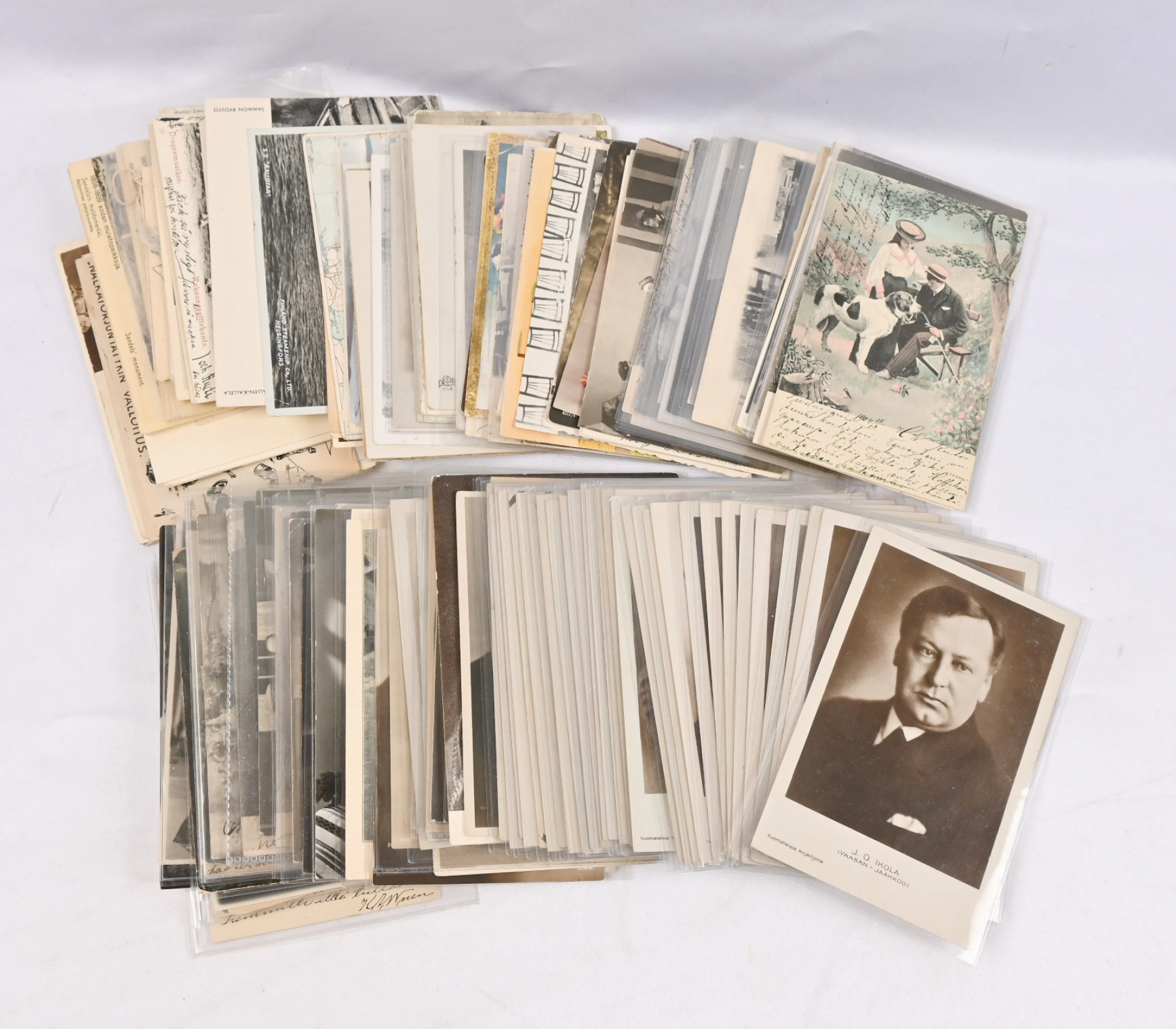 Finnish postcards versatile selection. Over 30 different cards depicting