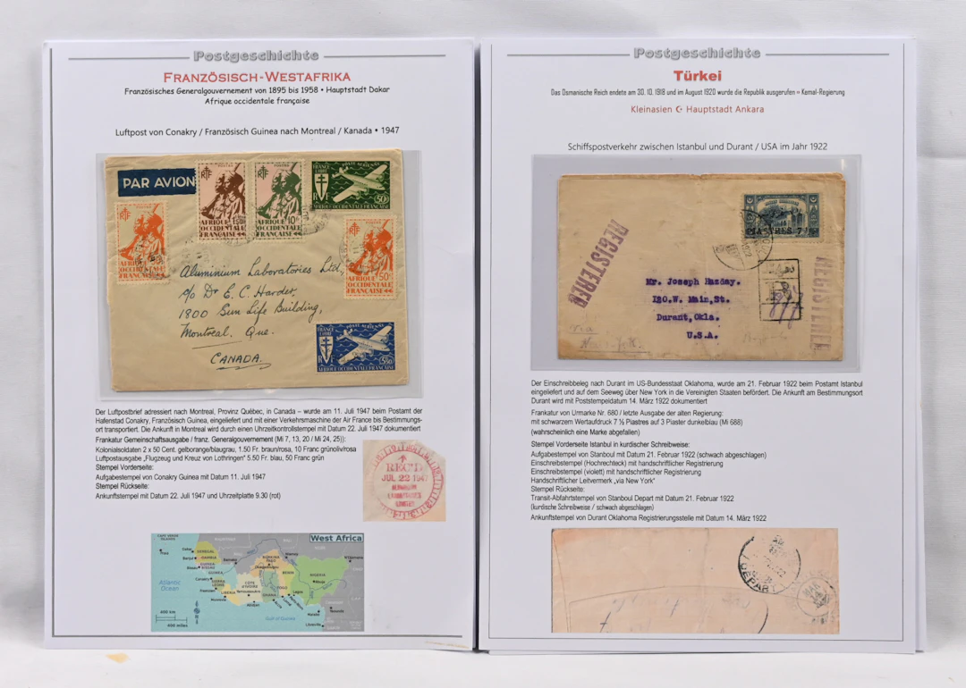 1820 - 1955 interesting selection of selected postal items over 80