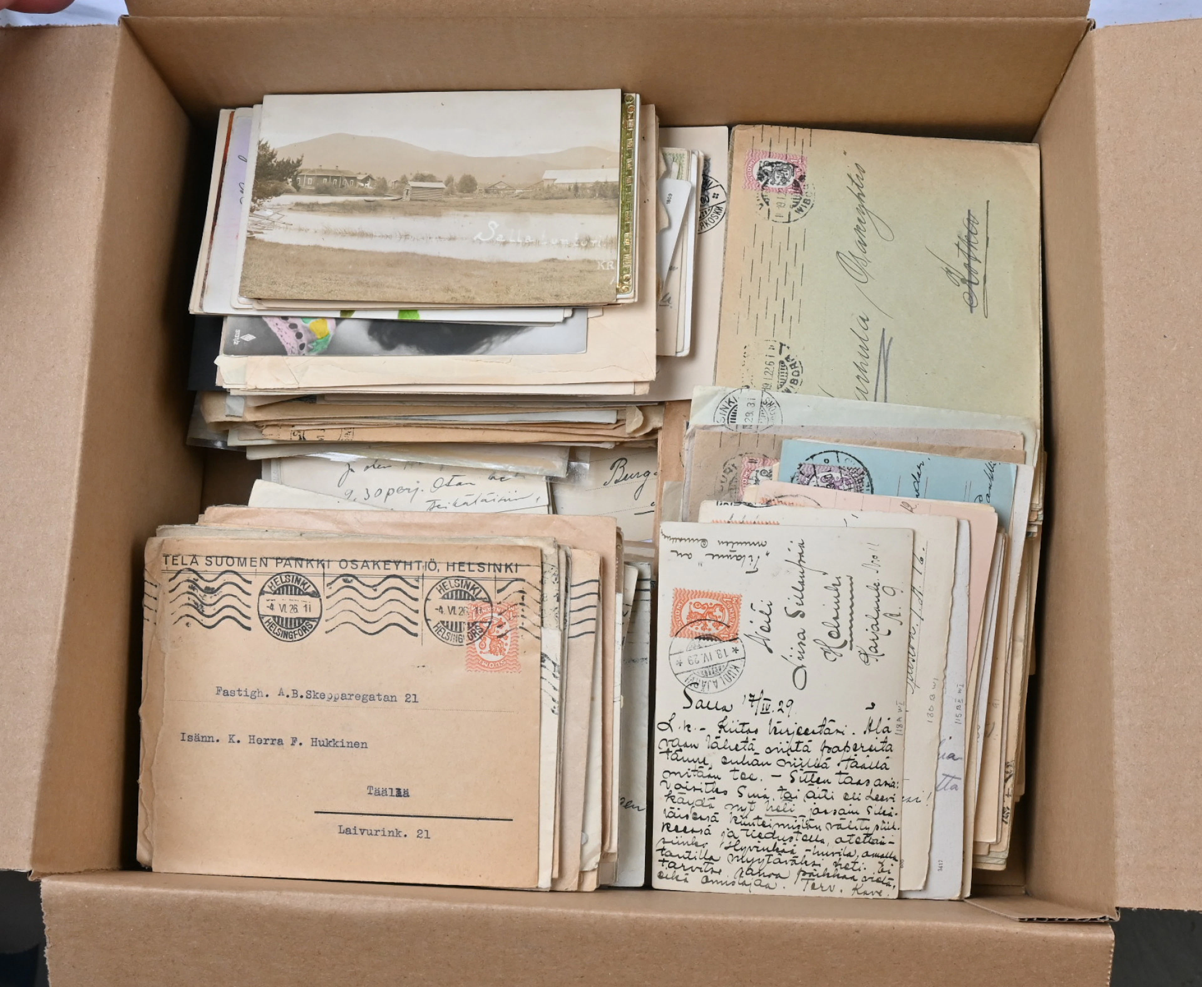 Versatile selection of postal items and topographical cards over 2