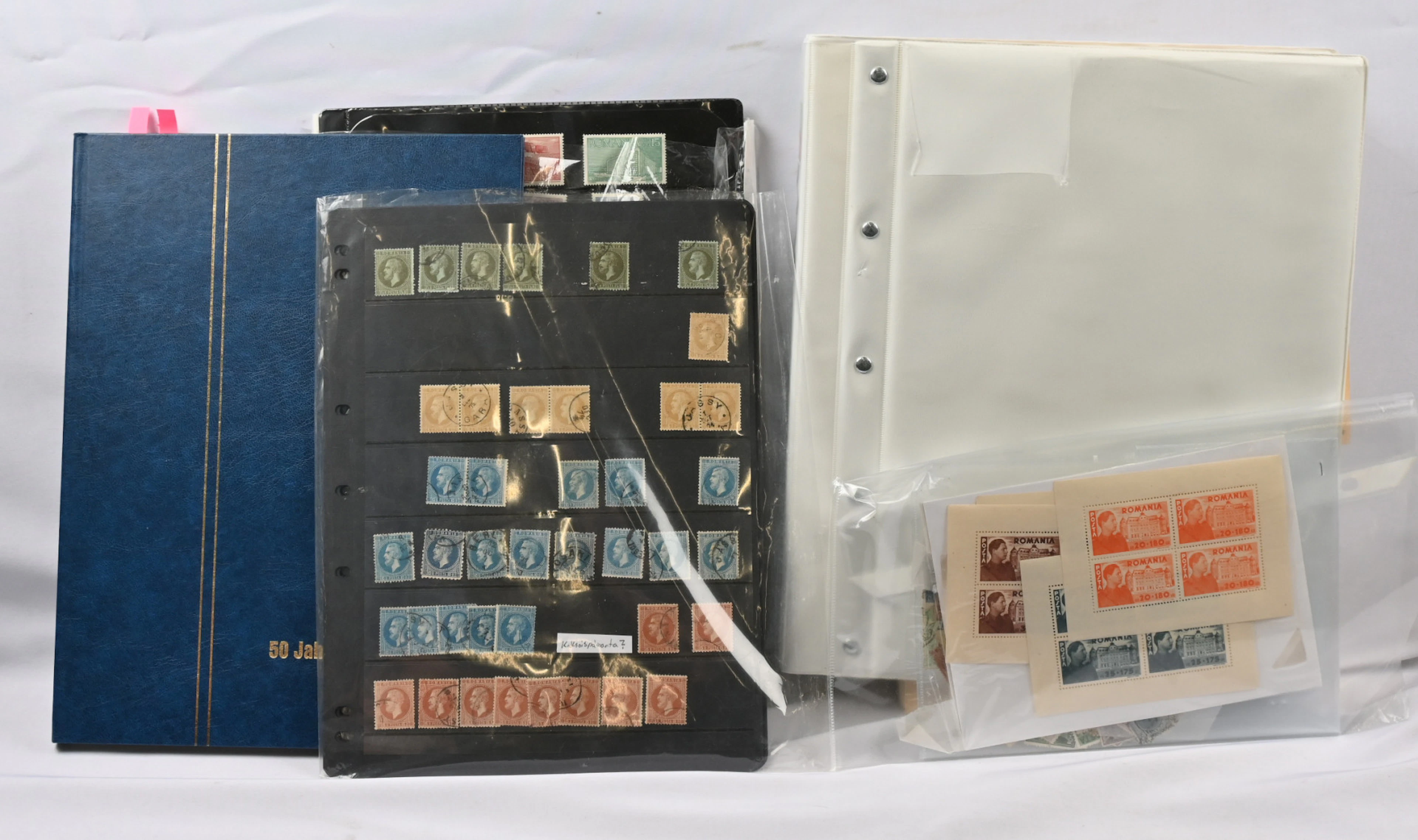From 1872 onwards old stock on stock pages, in bags etc. Plenty of