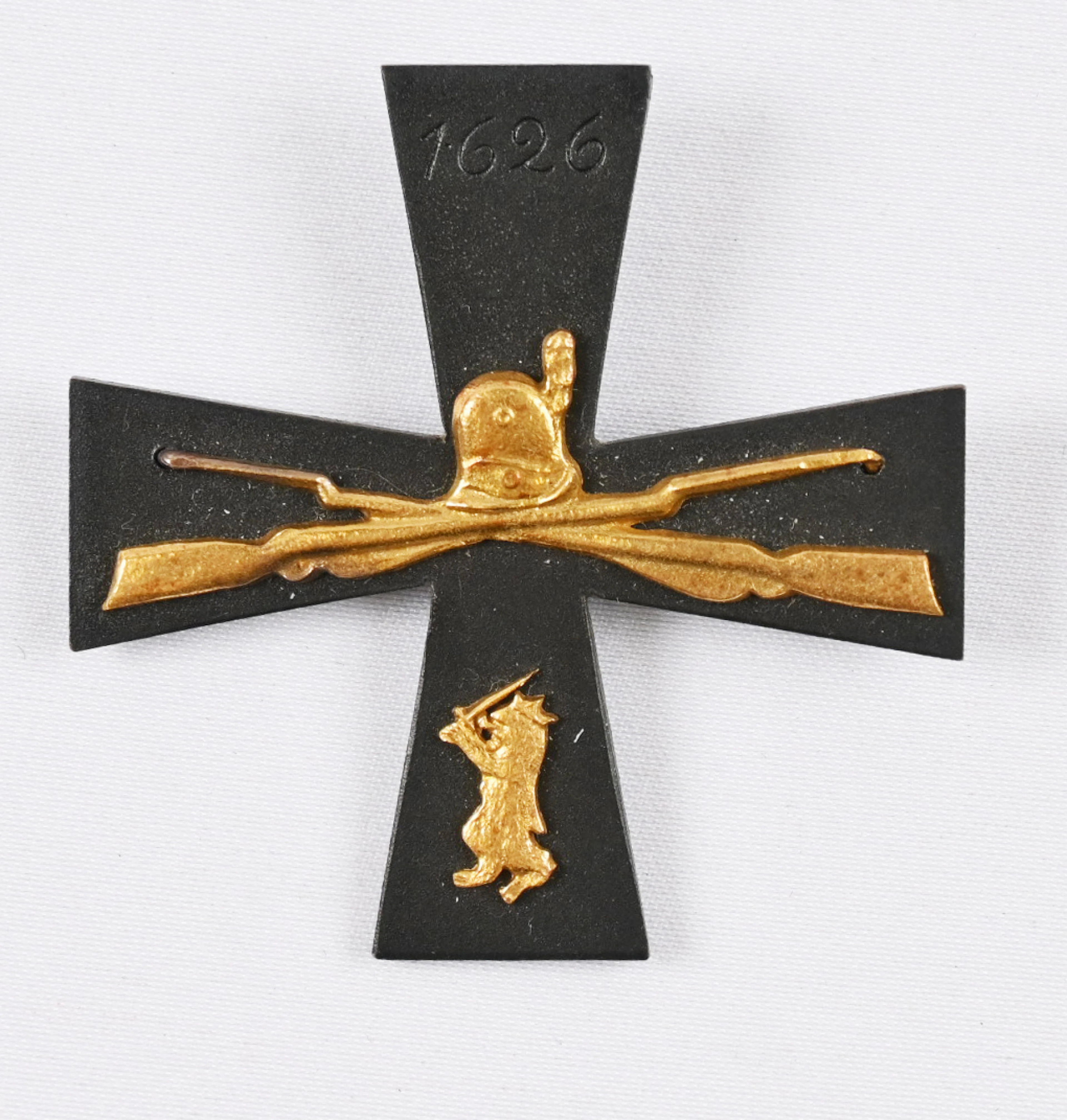 Pori Brigade, unit cross, numbered.