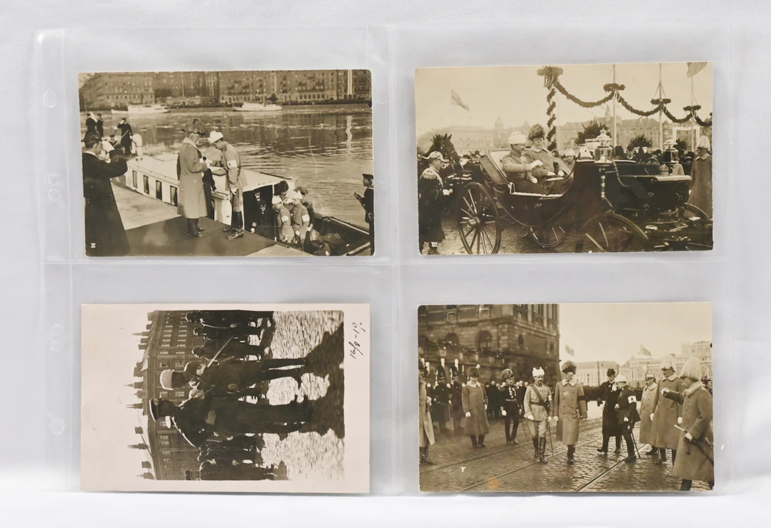 Mannerheim, a rare fine selection of 14 different better cards. including
