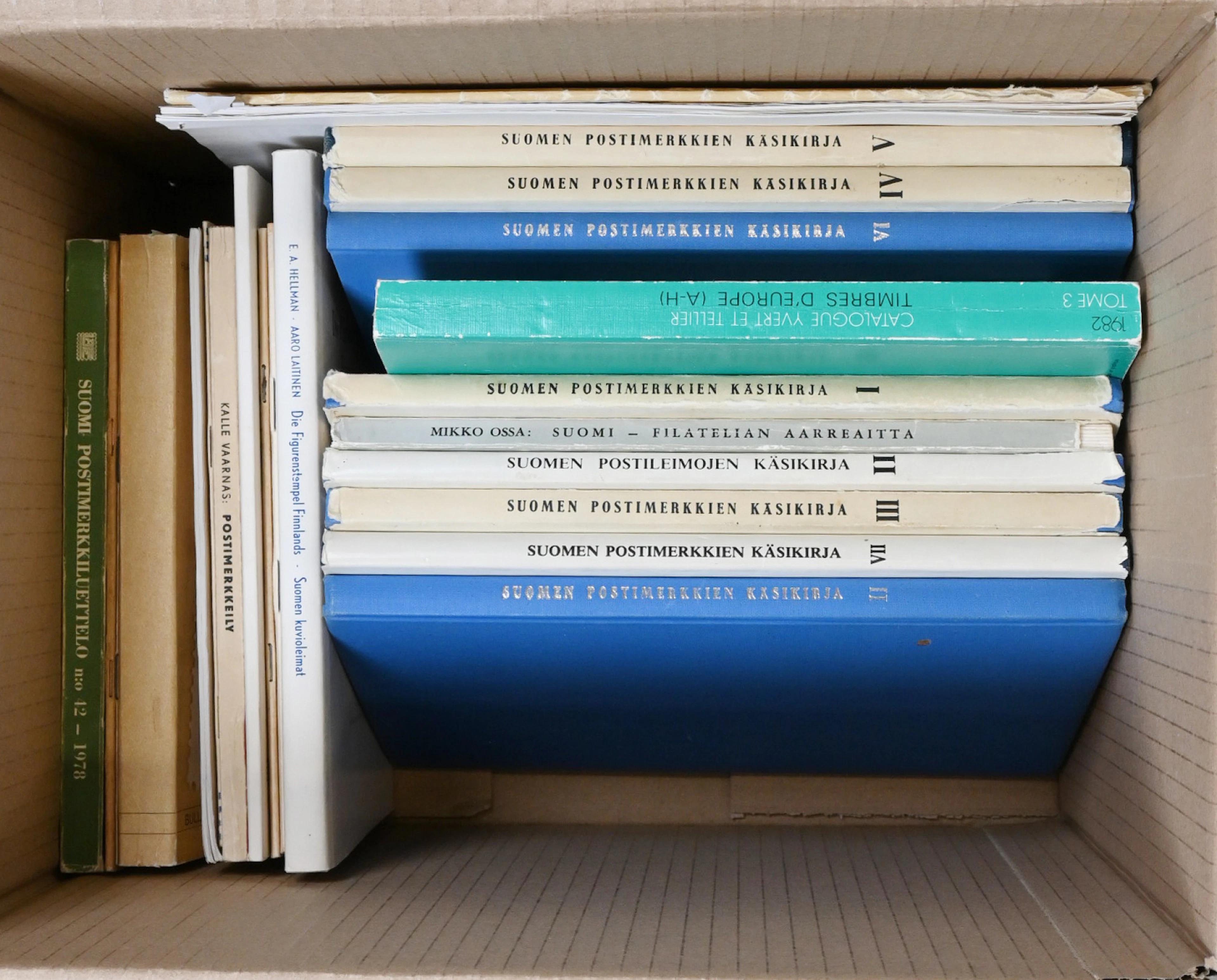 Handbook of Finnish Stamps I-VII, Finnish Figure Cancellations work