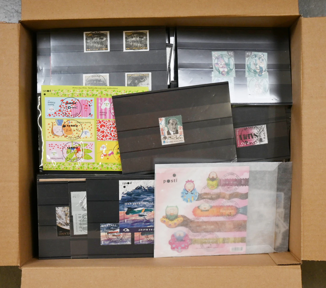 A HUGE selection of superb and fine cancellated material from the