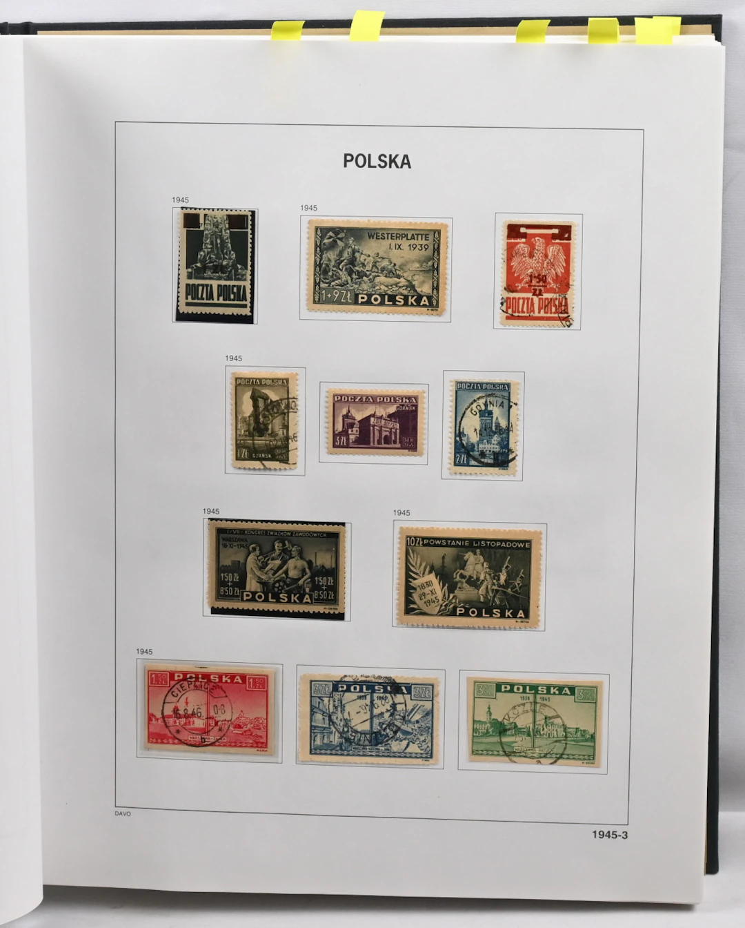 1945 - 1969 **/*/o collection in an album. Quite complete, many better