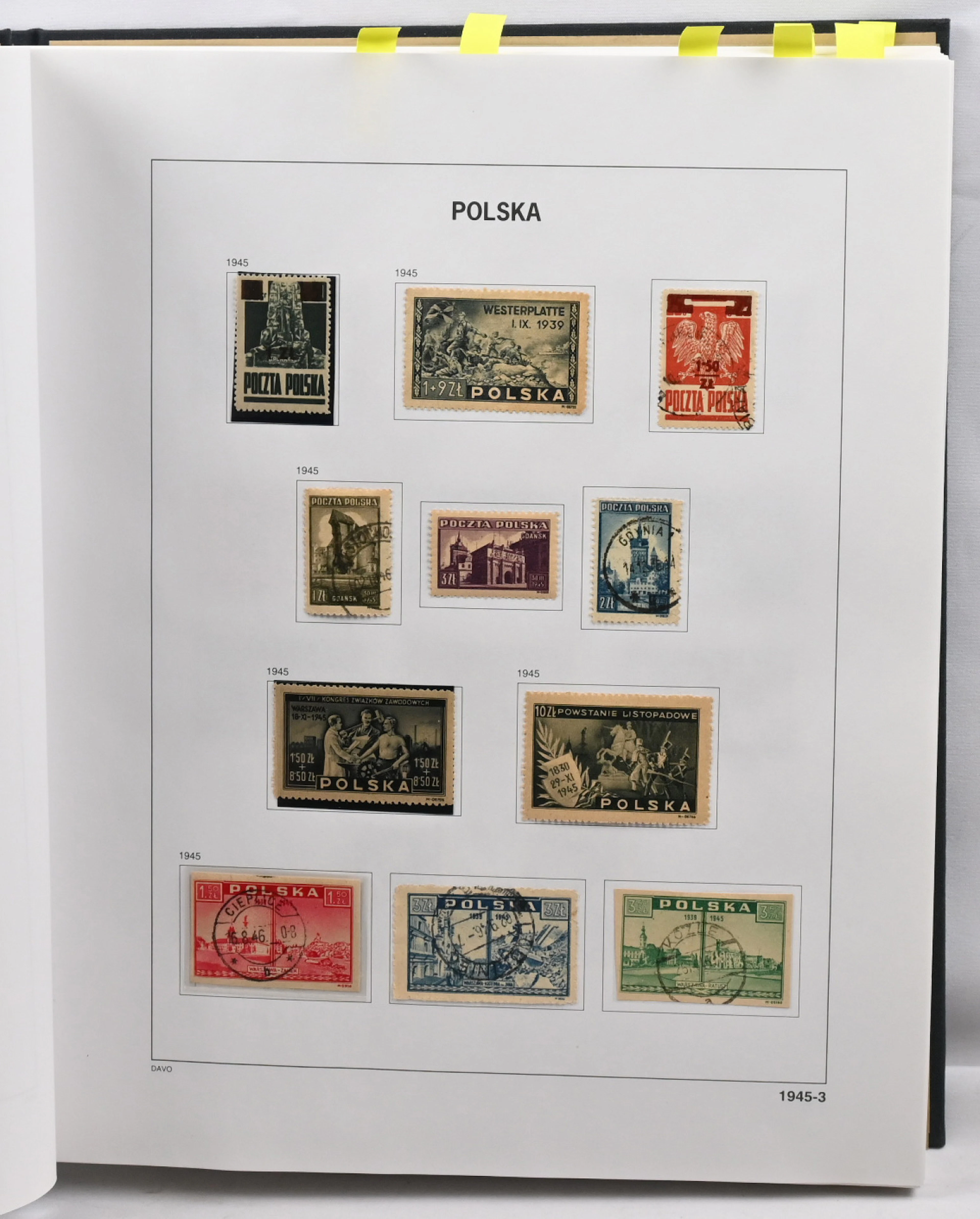 1945 - 1969 **/*/o collection in an album. Quite complete, many better