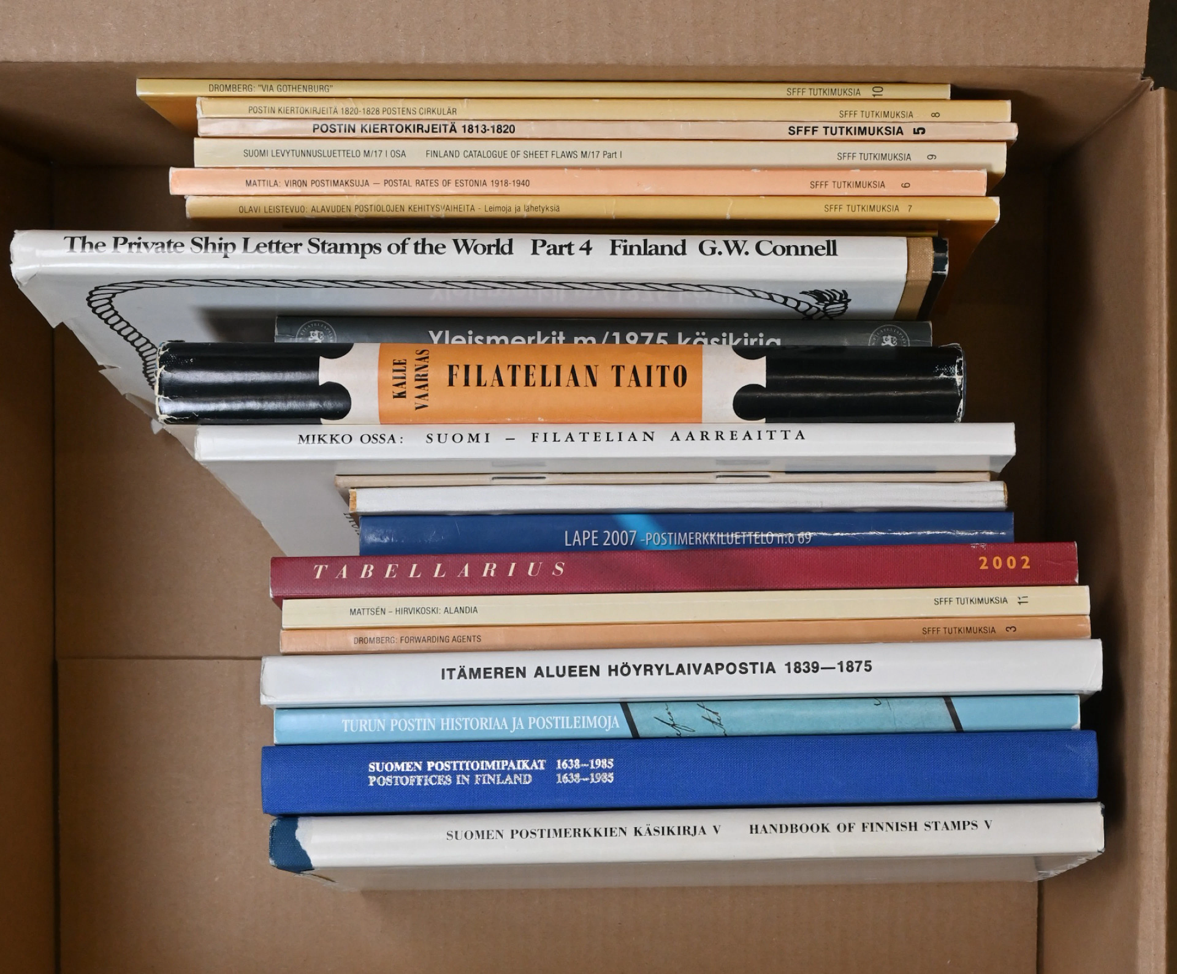 Collector's library of over 20 works eg. 1947 Finnish Christmas and