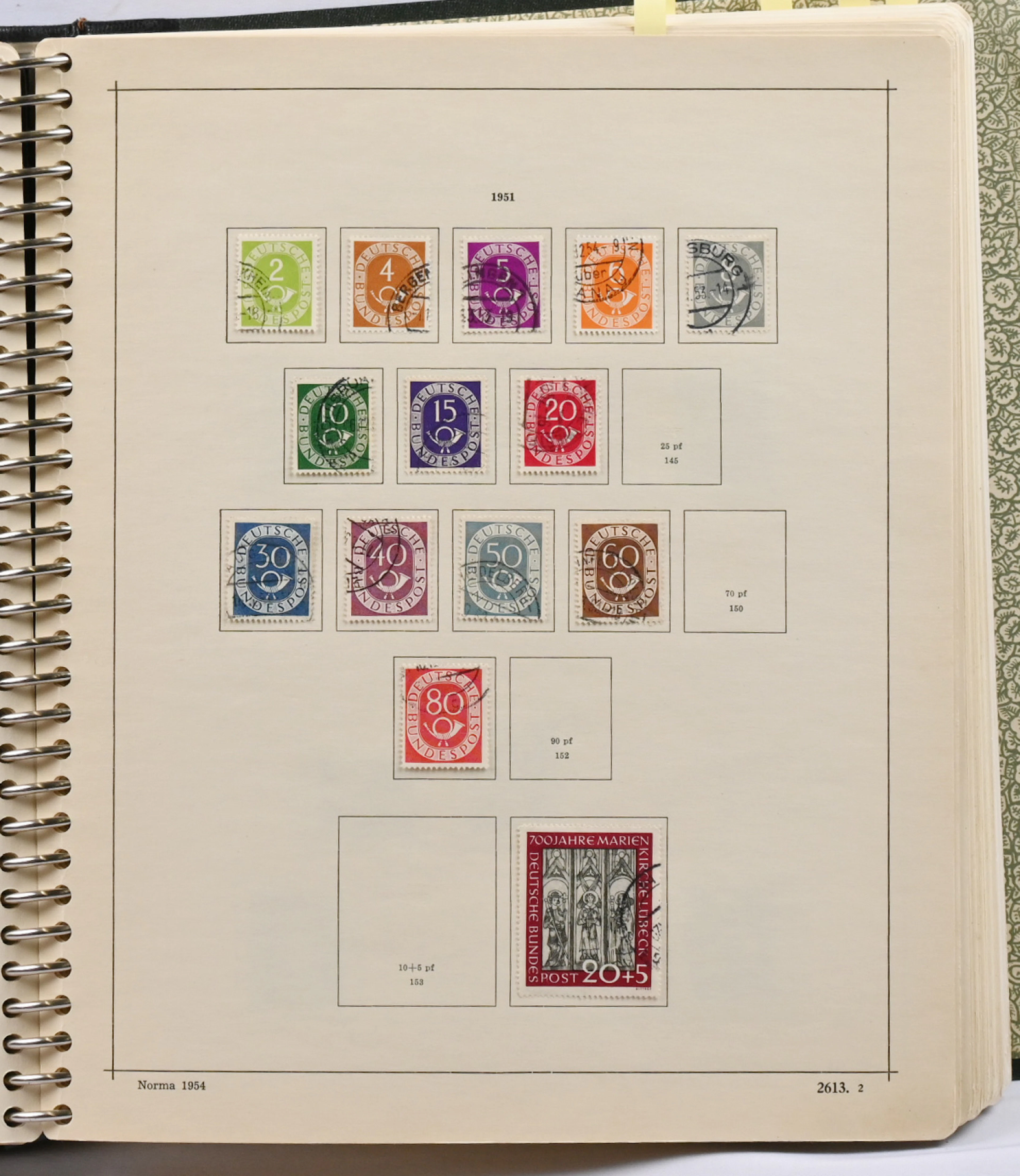 West Germany and Berlin, remainder collections in album. Including