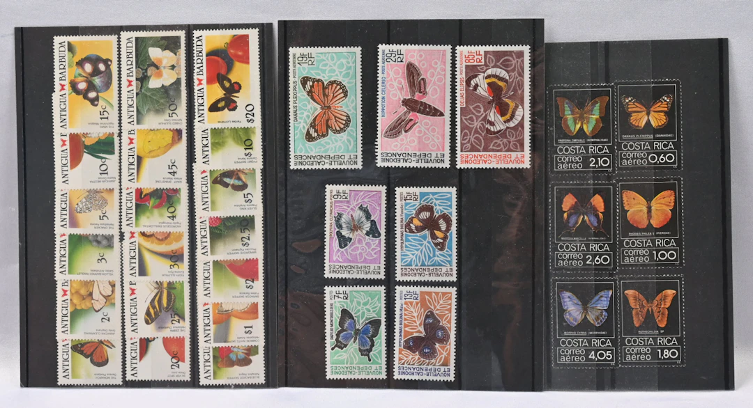 Butterflies, six fine MNH ** sets. Mi over 300€.