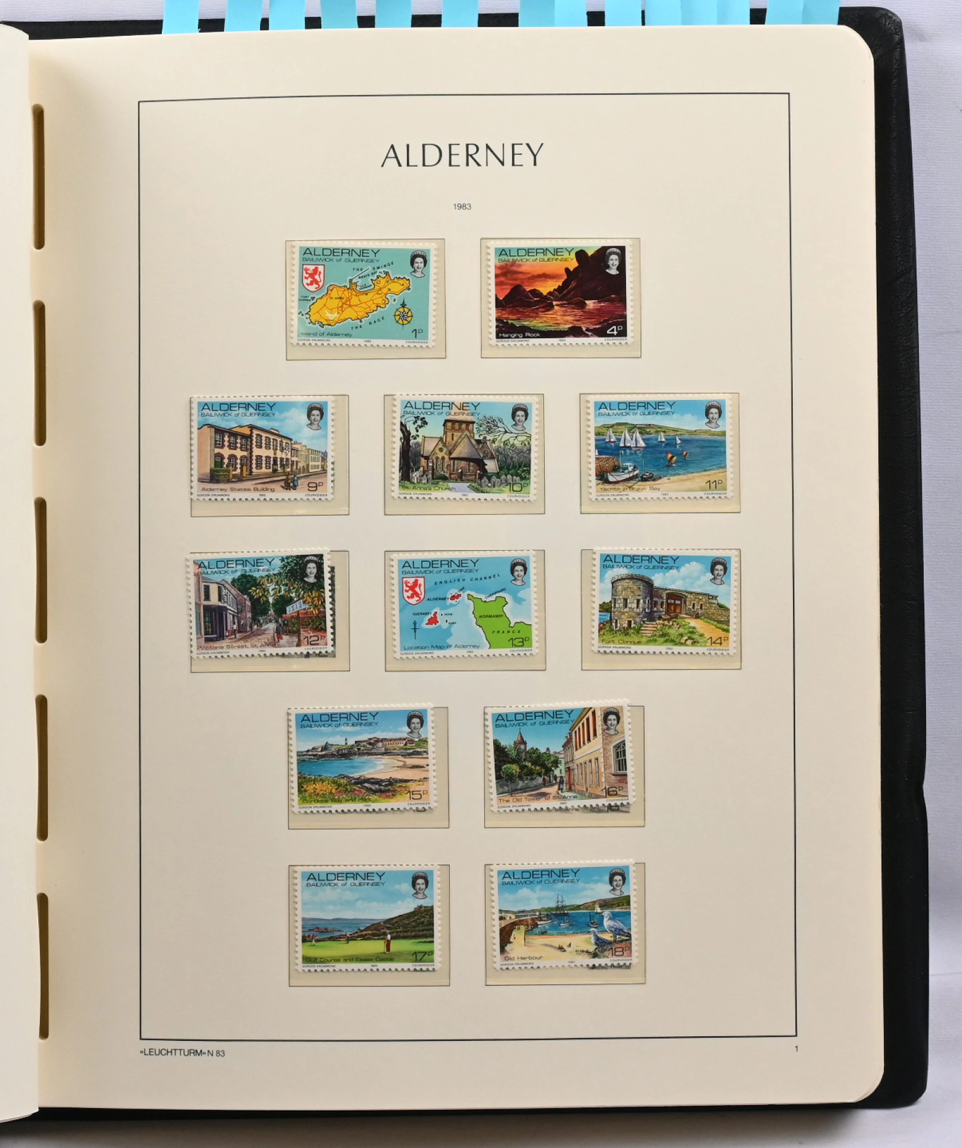 Alderney 1983 - 2006 and Cocos Islands 1963 - 2000 almost complete