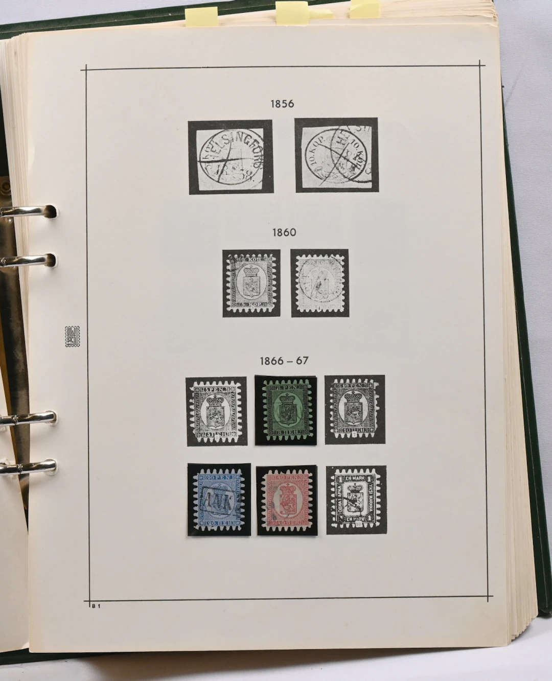 1866 - 1985 fine collection on pages in album, eg. issue 1891 stamps