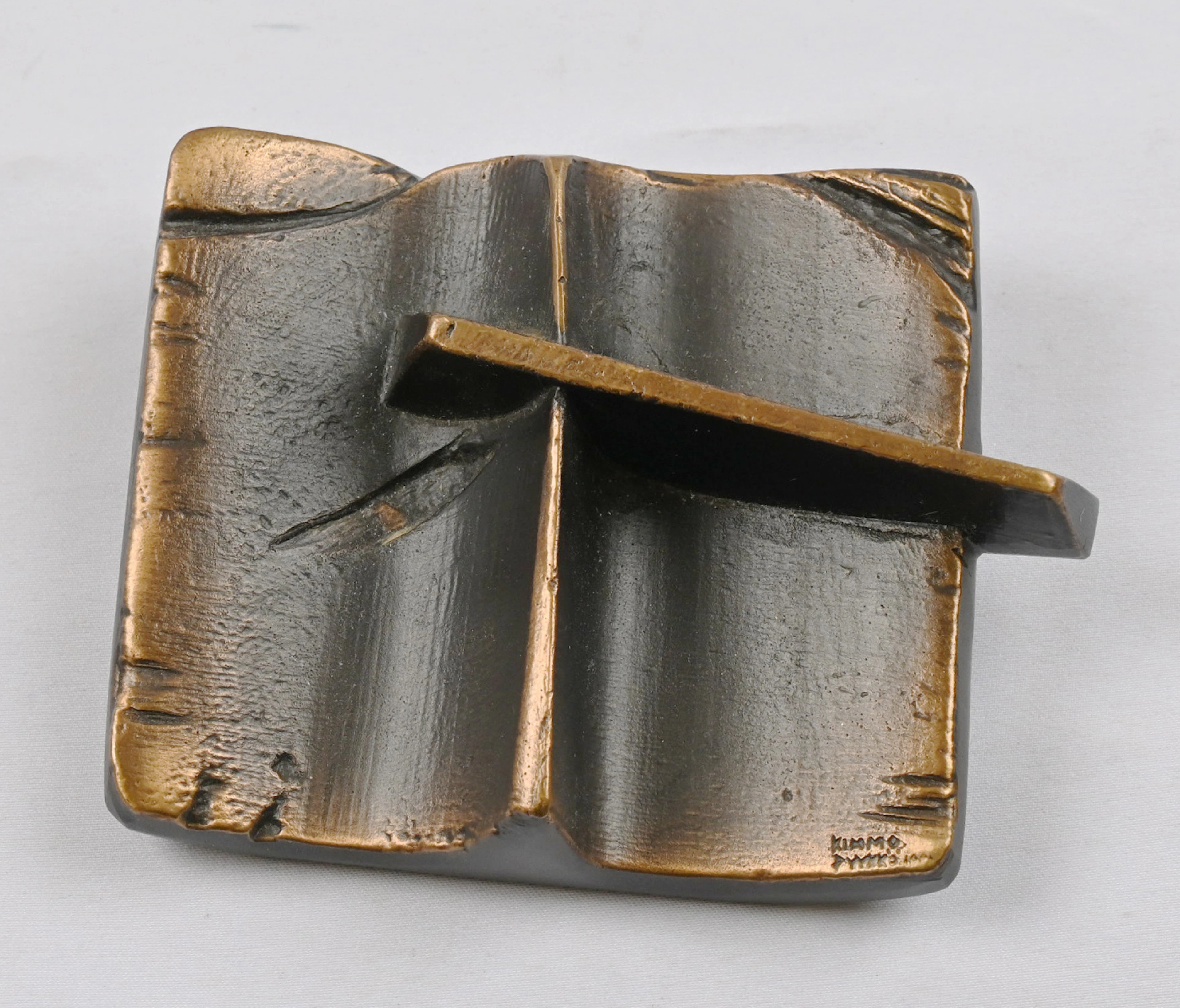 Kimmo Pyykkö, bronze, numbered, approximately 12 x 9 cm.
