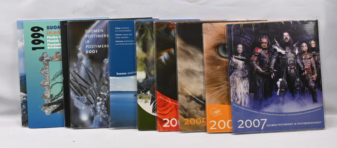 1998 - 2007 year sets and some other post's assortments and presentation