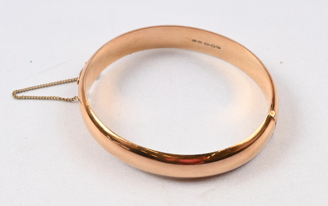 Bracelet, gold (585) year mark I7 (= 1962). Weight approximately 19.5g.