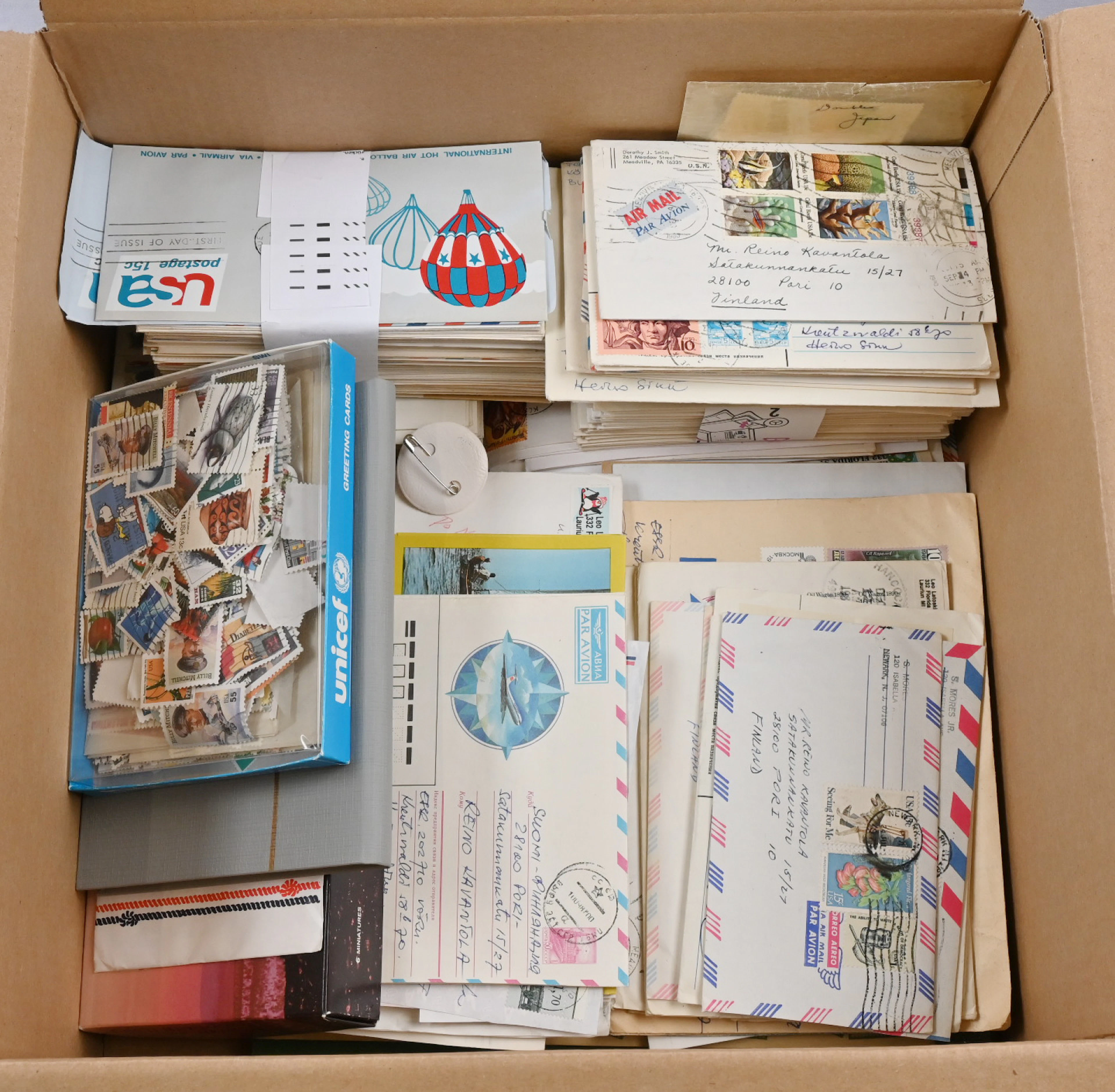 An interesting selection of various material from Finland and other