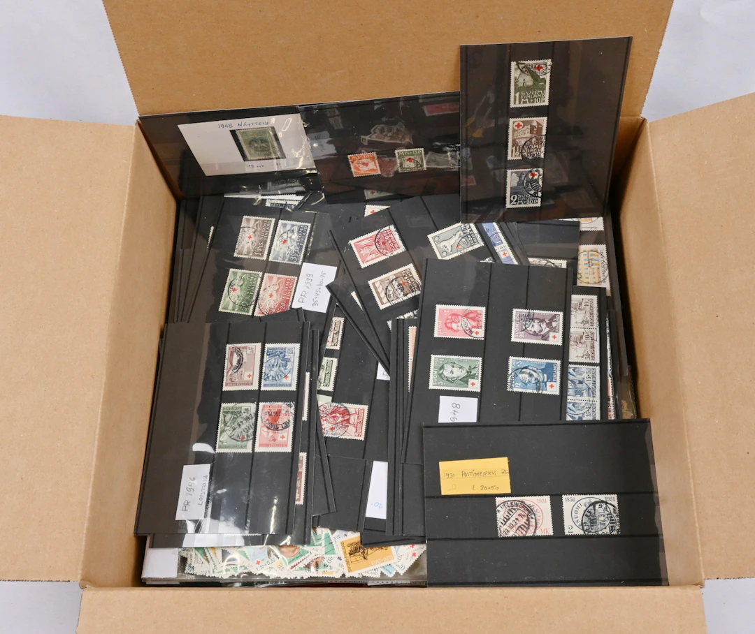 From 1931 onwards selection of selected mainly used stamps and sets