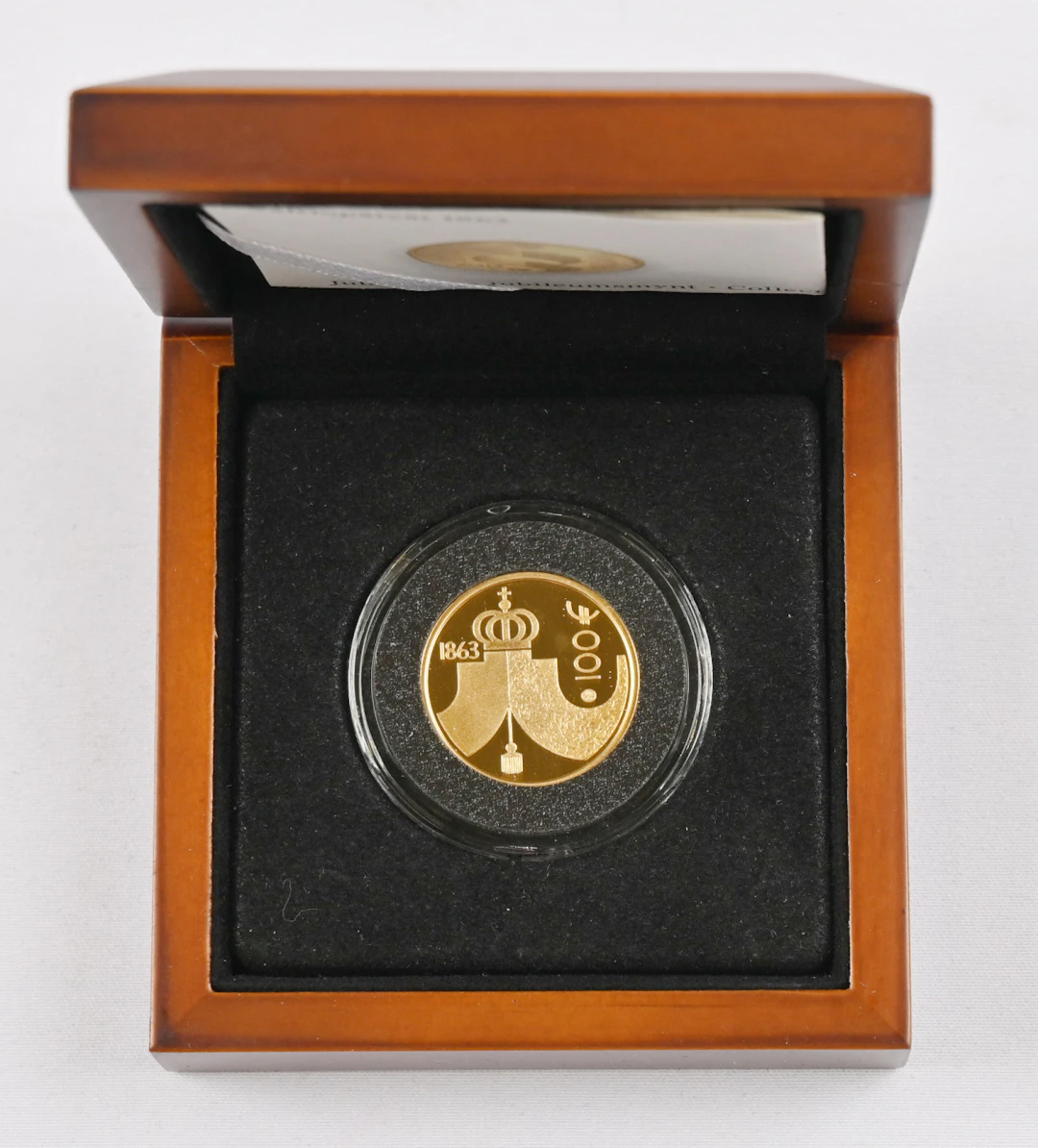 2013 100€ Parliament, gold