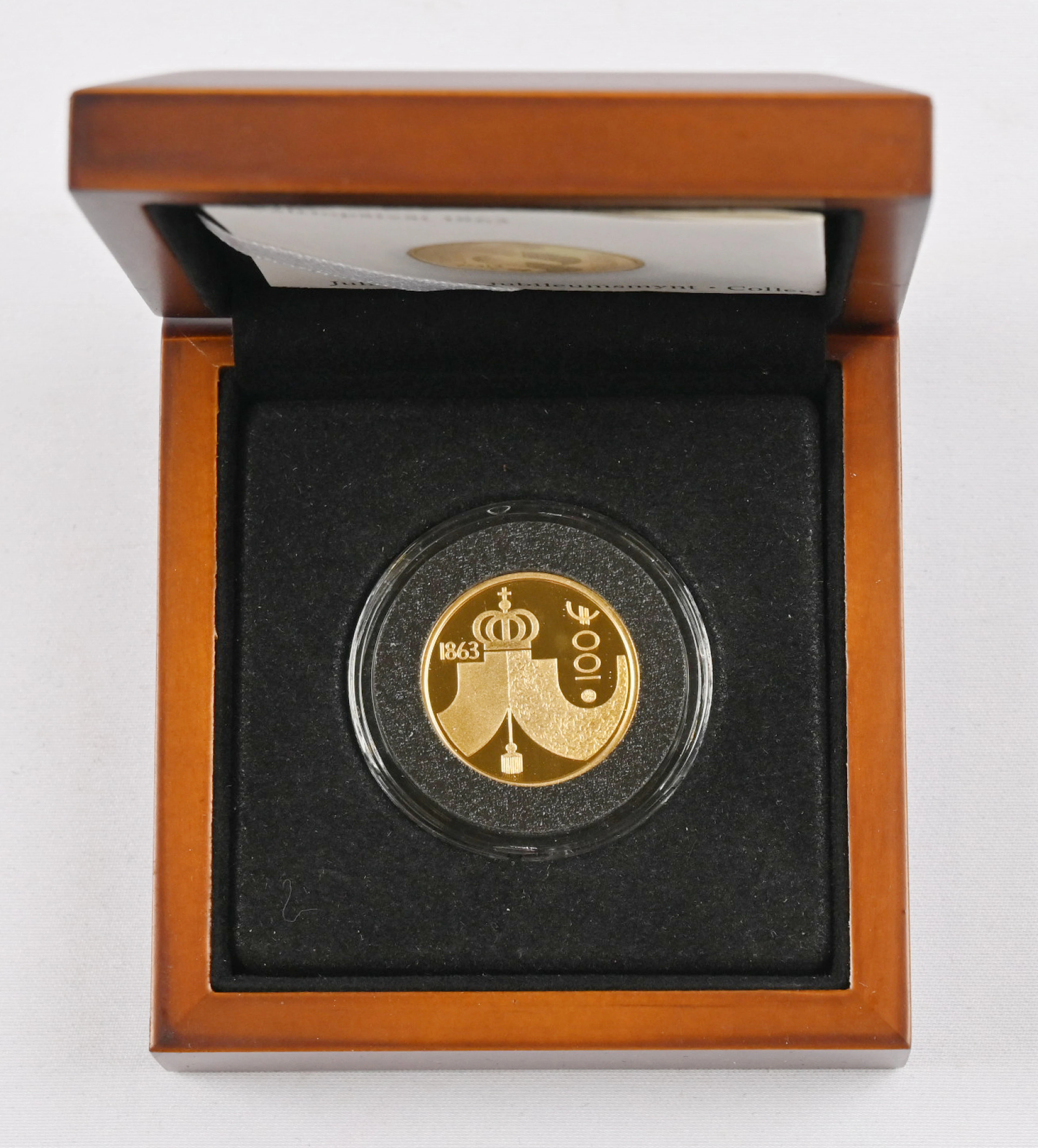 2013 100€ Parliament, gold