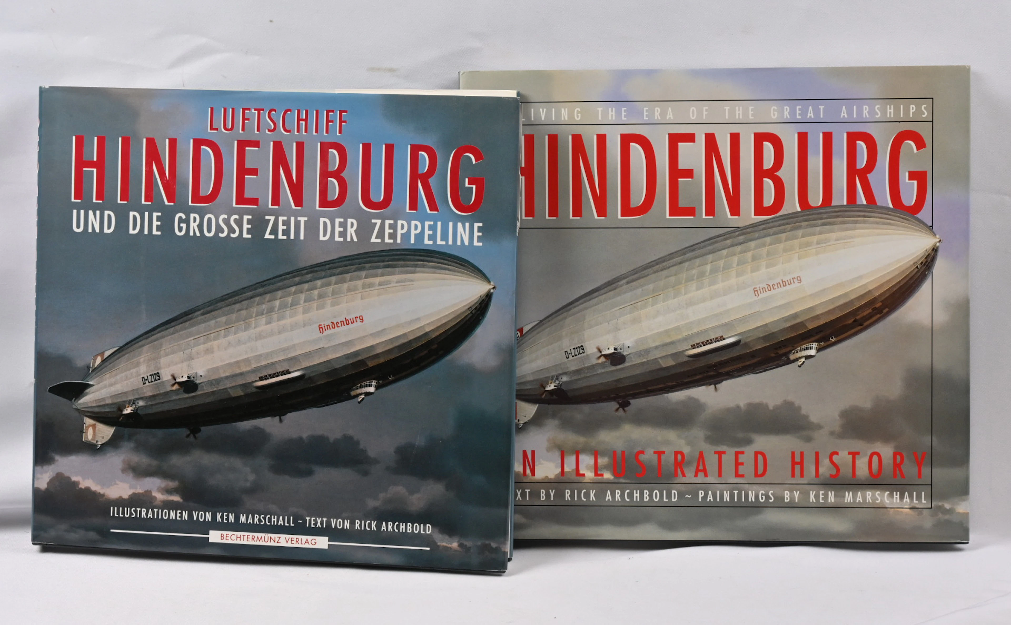 Two fine ones about the airship Hindenburg and other airships of that