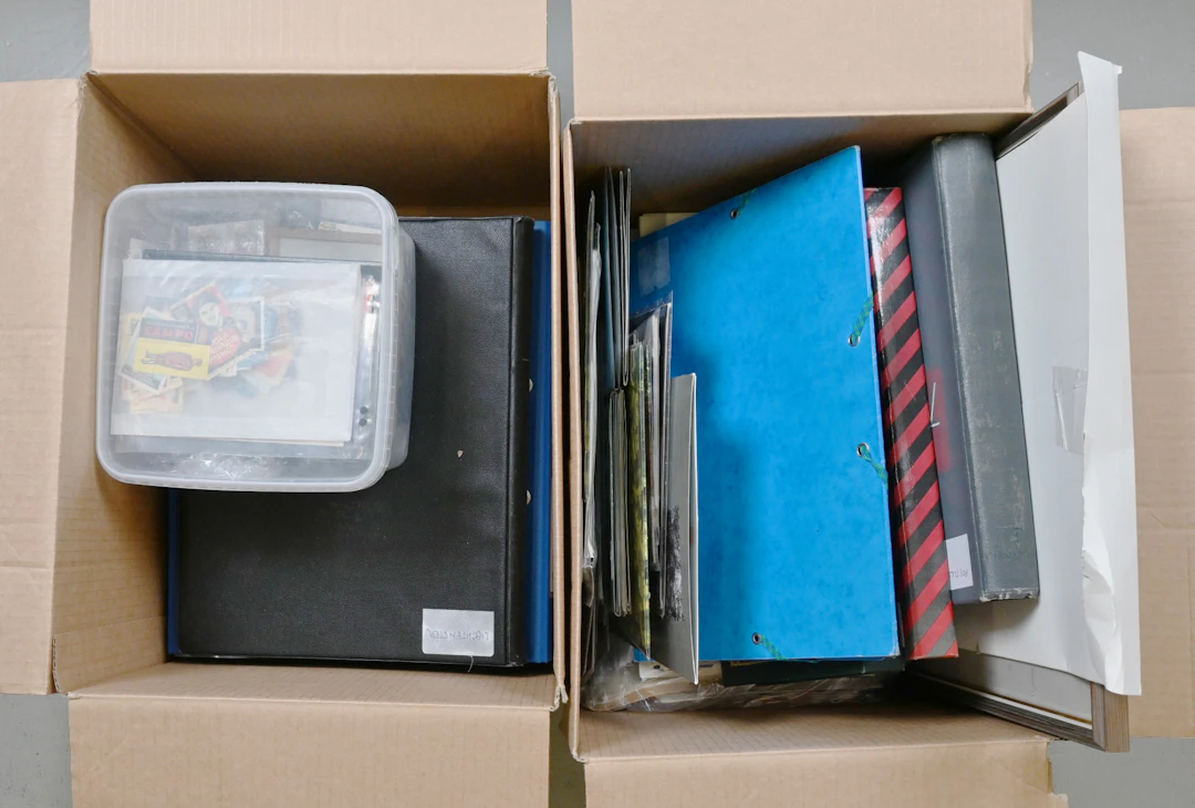 Two mystery boxes, total weight 16 KG